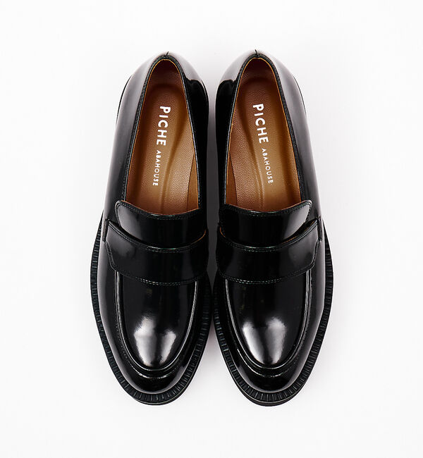 AU BANNISTER「【生活防水】厚底ローファー」|レインシューズ|