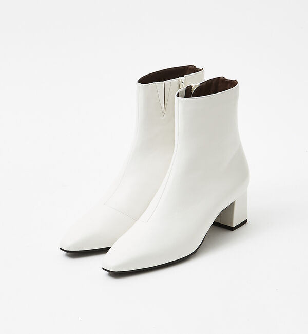 AU BANNISTER「【最高ブーツ/ニューヨーク】スクエアトゥブーツ」|ショートブーツ|