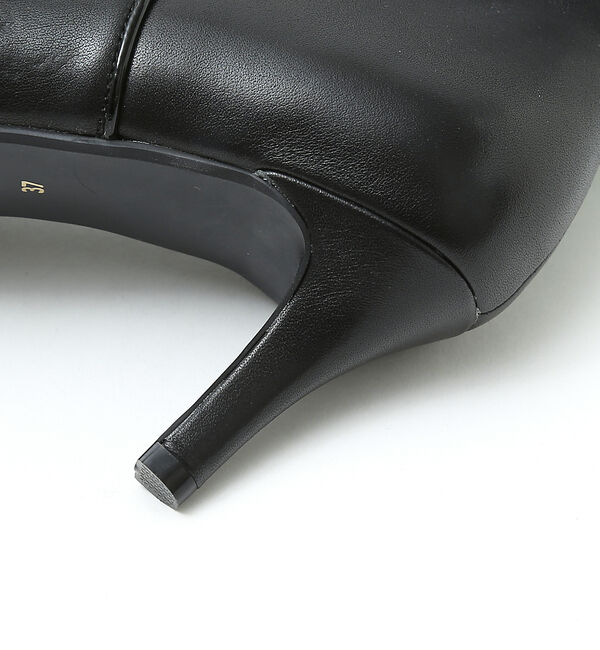 AU BANNISTER「【最高ブーツ/ 6.5cmヒール】ポインテッドトゥショートブーツ」|ショートブーツ|