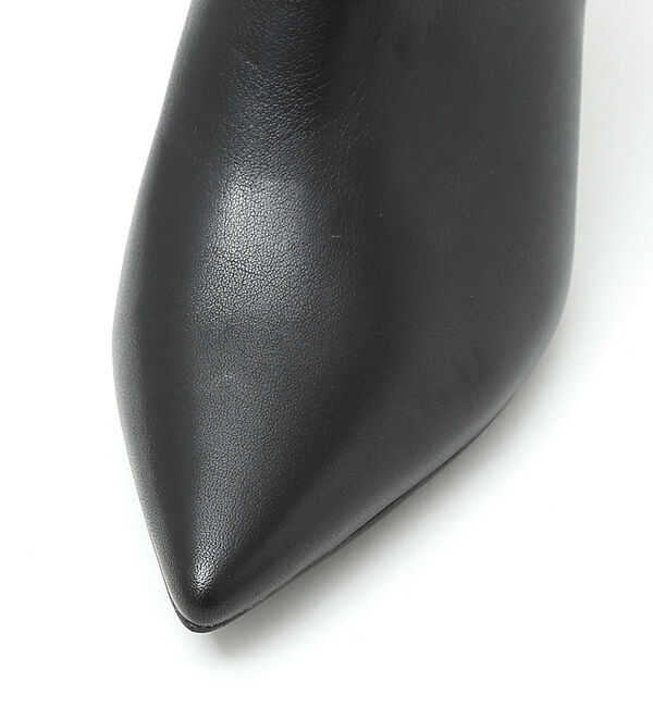 AU BANNISTER「【最高ブーツ/ 6.5cmヒール】ポインテッドトゥショートブーツ」|ショートブーツ|