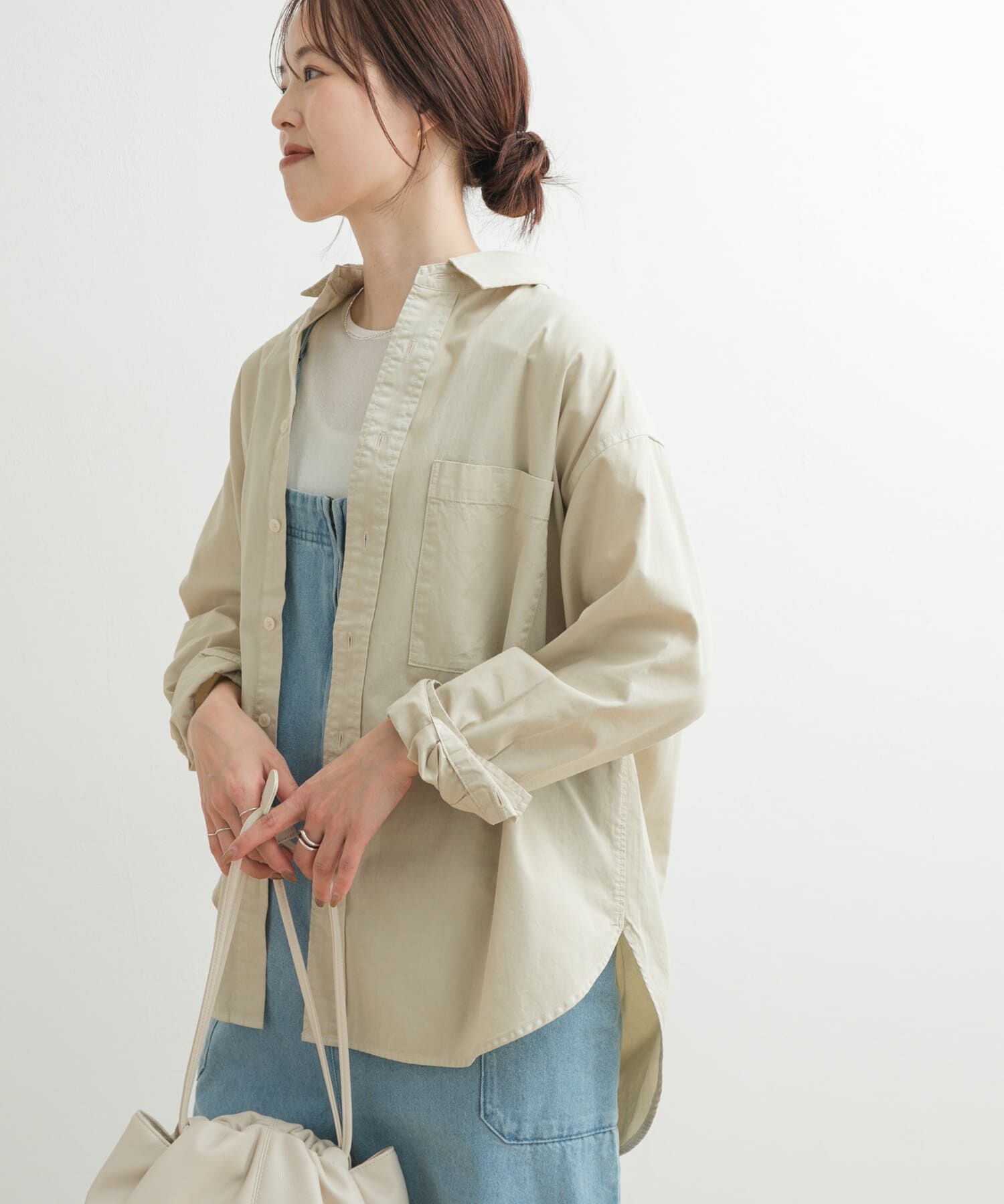 URBAN RESEARCH DOORS「製品染めカラーシャツ」|シャツ・ブラウス|