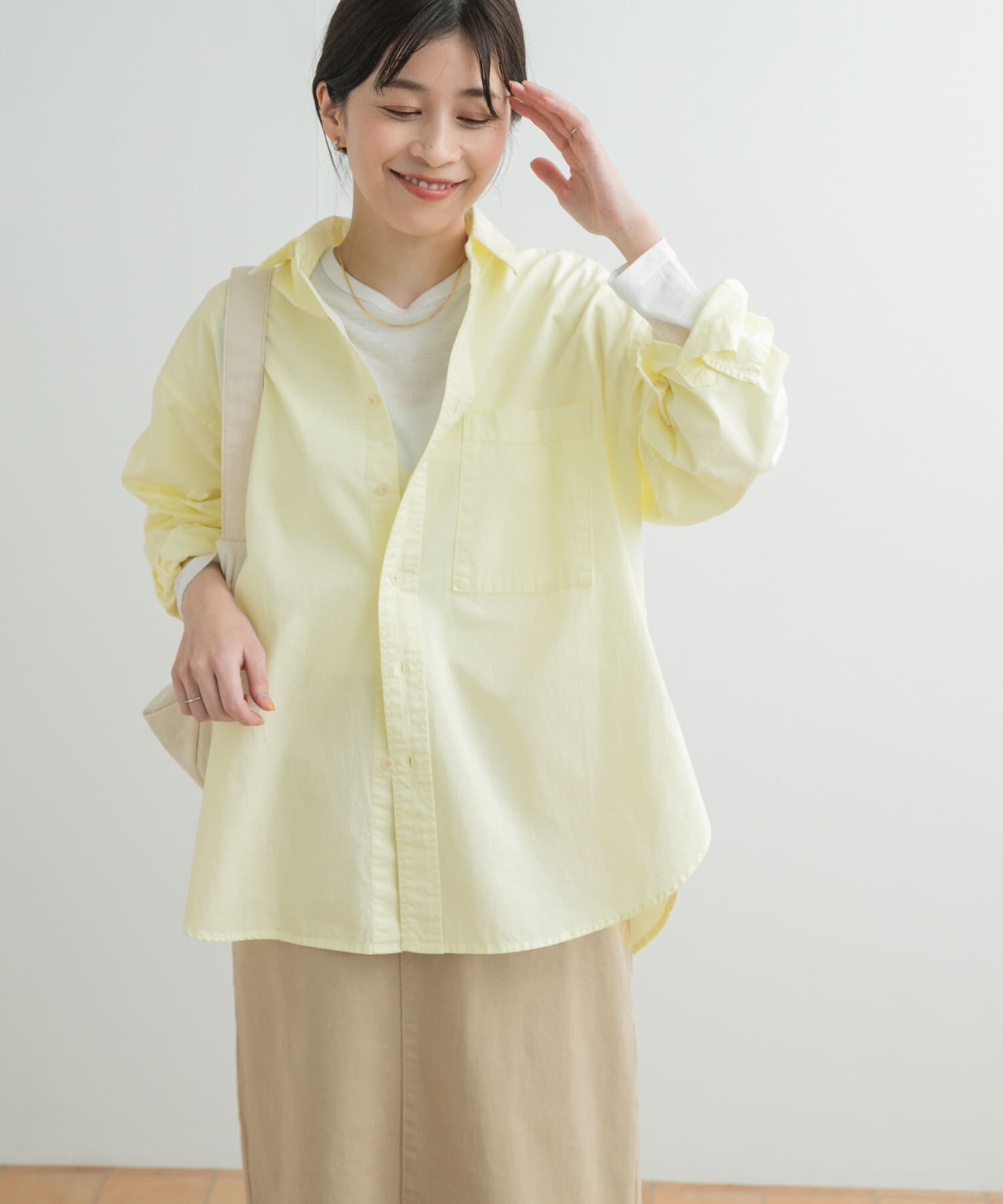 URBAN RESEARCH DOORS「製品染めカラーシャツ」|シャツ・ブラウス|