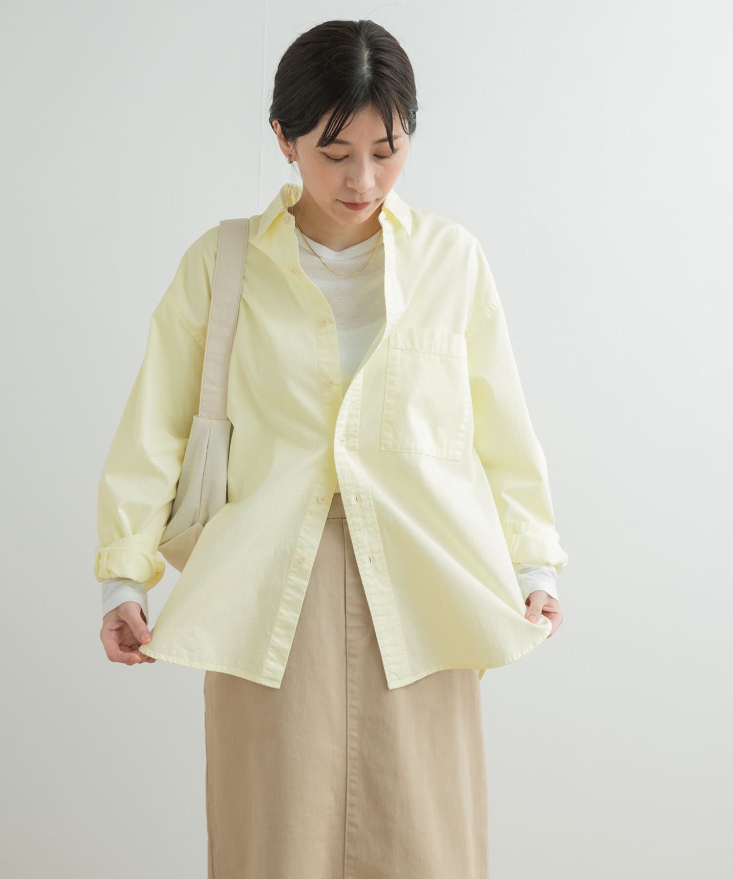 URBAN RESEARCH DOORS「製品染めカラーシャツ」|シャツ・ブラウス|