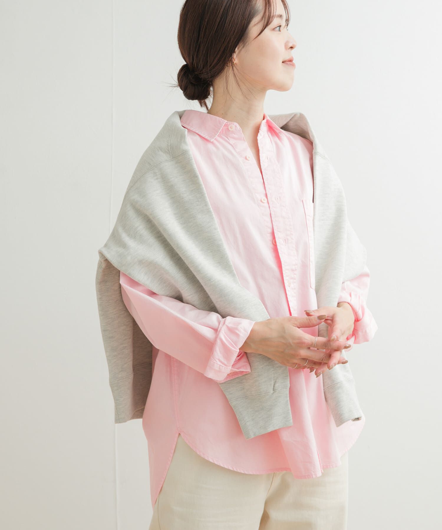 URBAN RESEARCH DOORS「製品染めカラーシャツ」|シャツ・ブラウス|