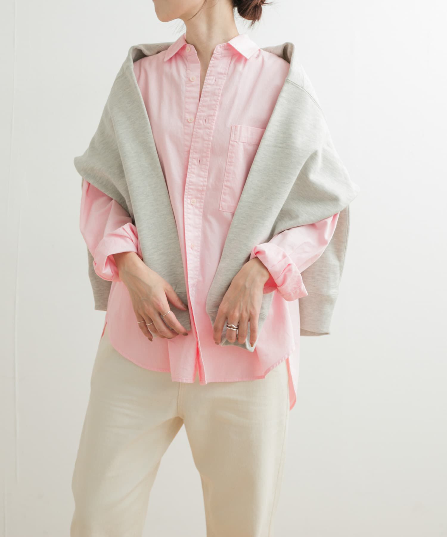 URBAN RESEARCH DOORS「製品染めカラーシャツ」|シャツ・ブラウス|