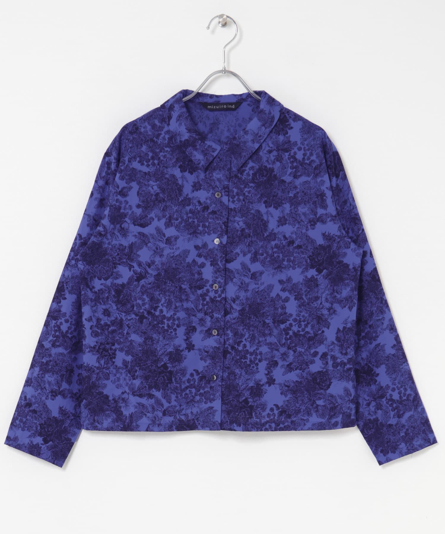 URBAN RESEARCH DOORS「mizuiro ind　print basic shirts」|シャツ・ブラウス|