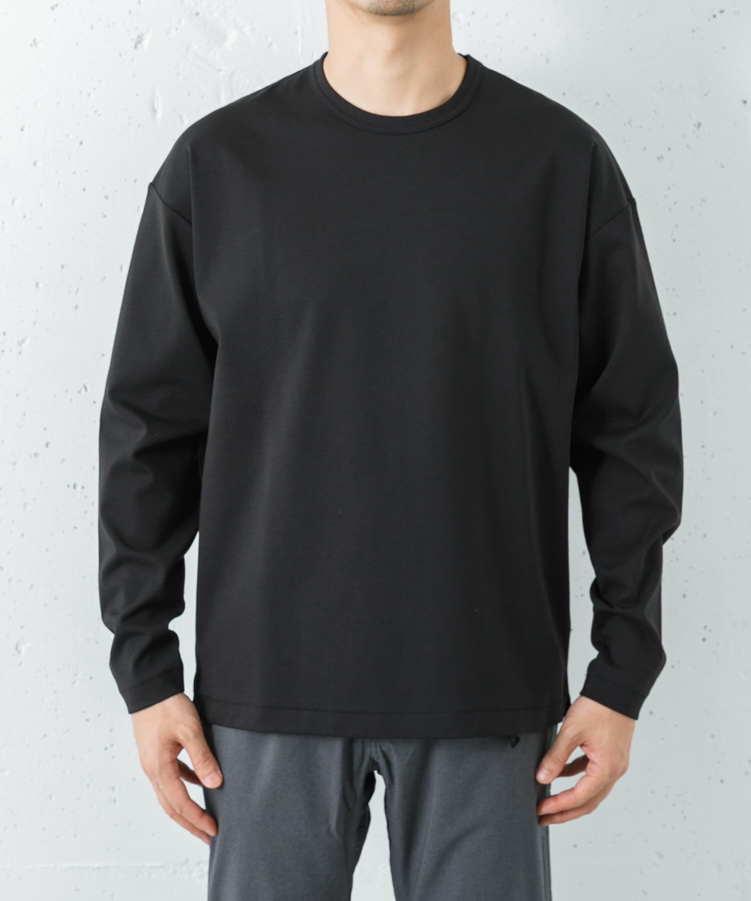 URBAN RESEARCH「コットンナイロンスムージーロングスリーブ」|Tシャツ・カットソー|