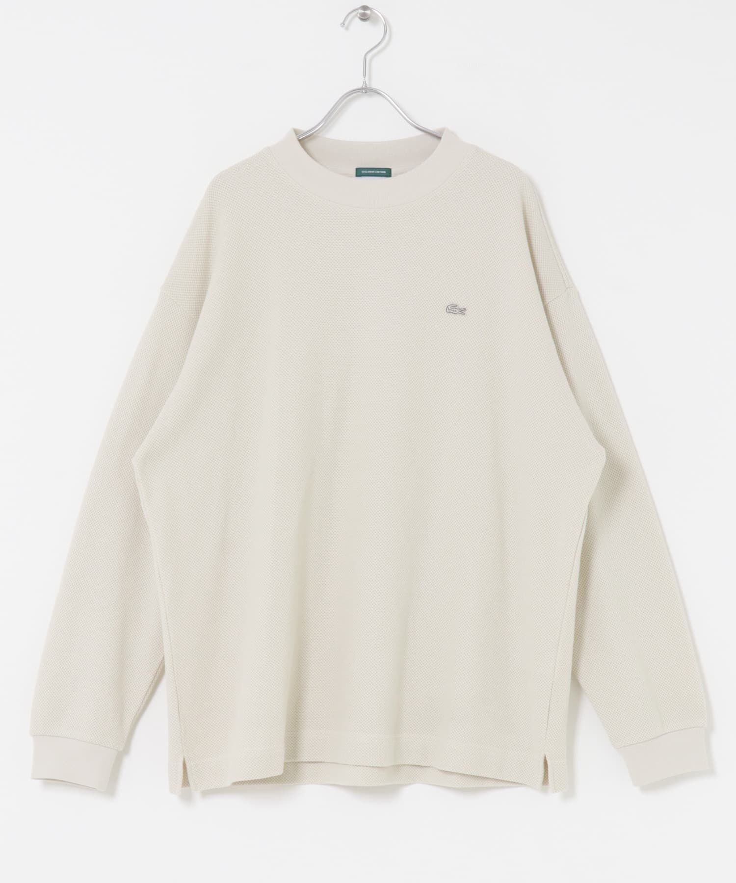 URBAN RESEARCH DOORS「『別注』LACOSTE&times;DOORS　thick pique mock long-sleeve」|Tシャツ・カットソー|