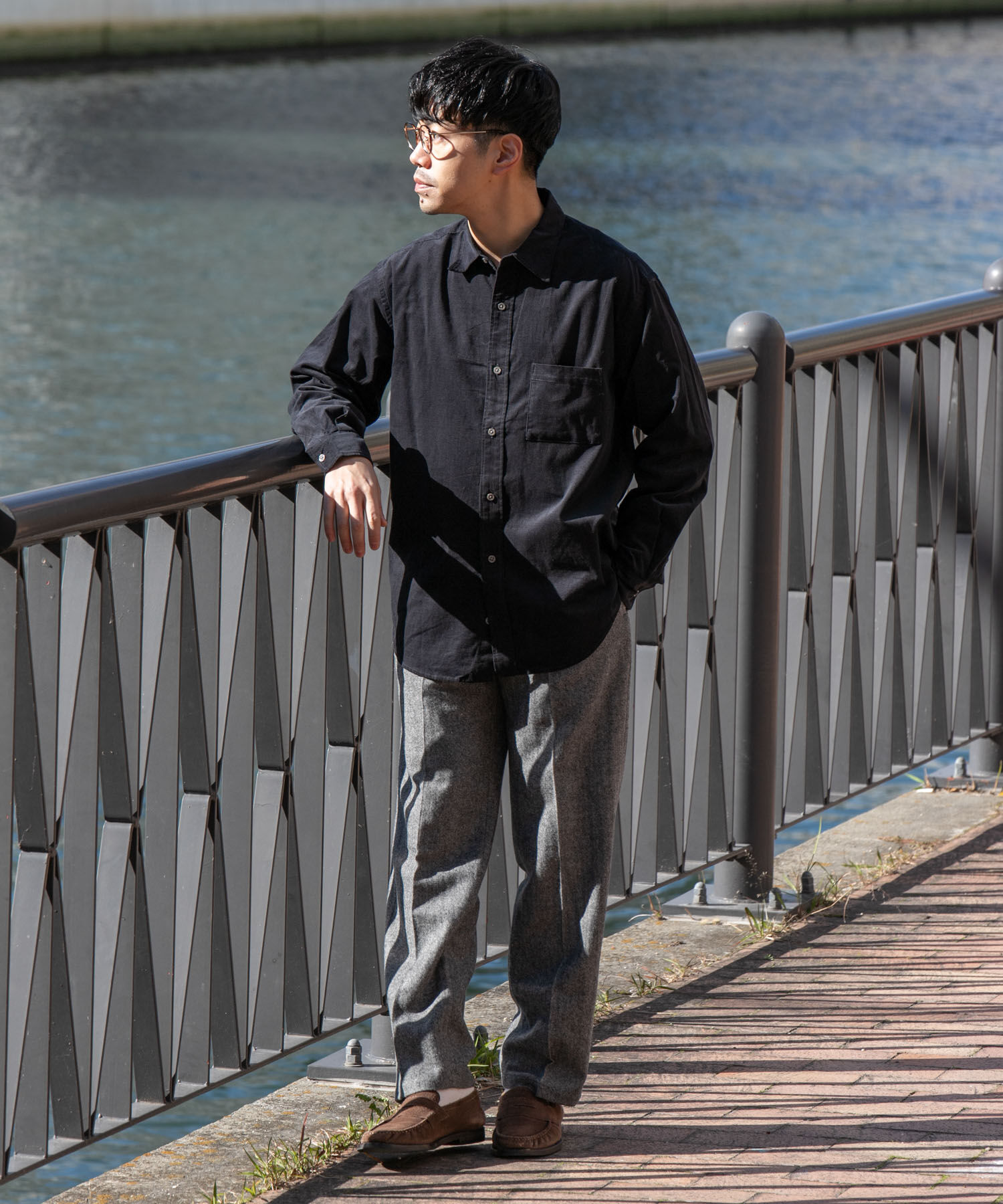 URBAN RESEARCH ROSSO「アーバンリラックスコーデュロイレギュラーシャツ」|シャツ・ブラウス|