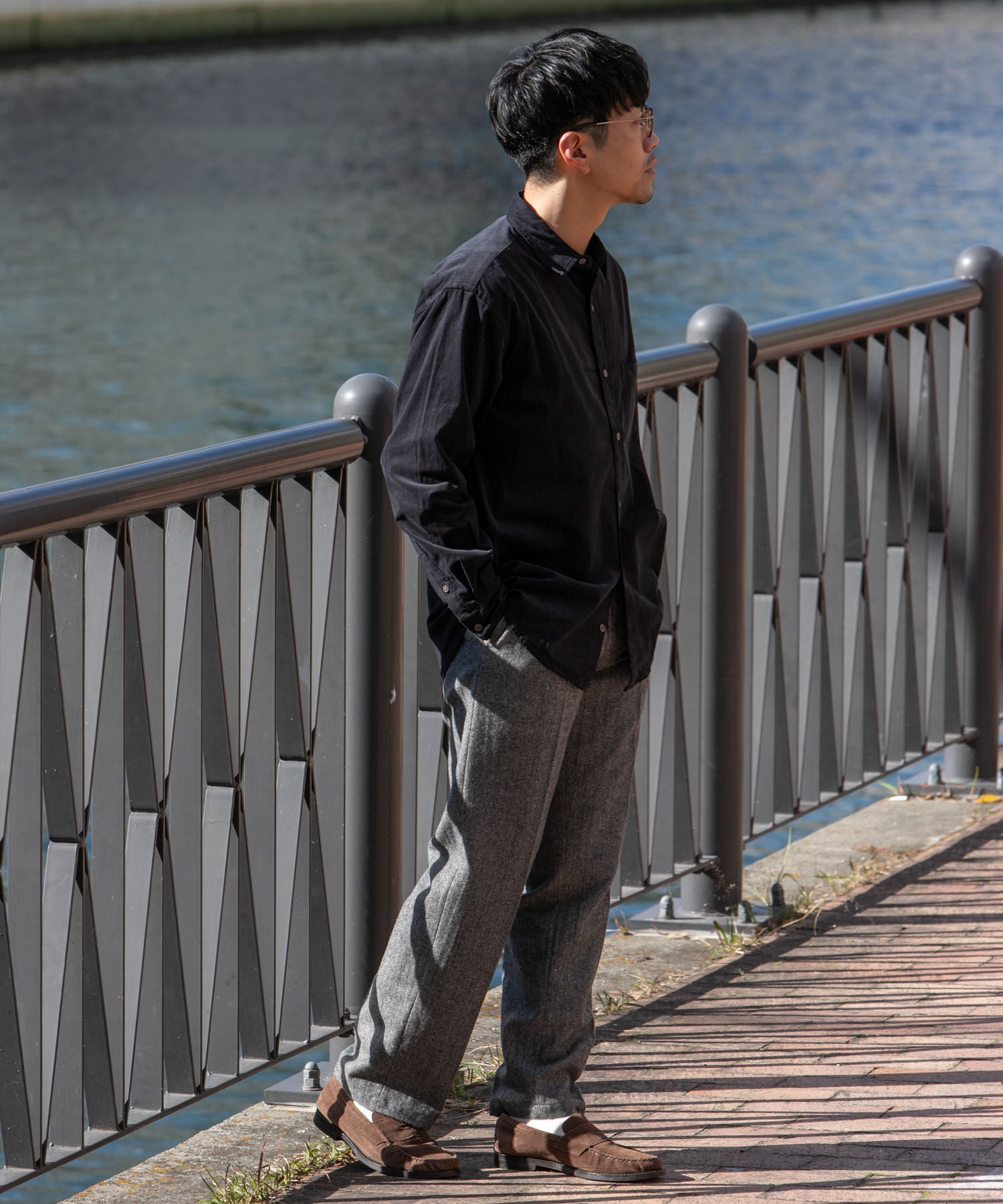 URBAN RESEARCH ROSSO「アーバンリラックスコーデュロイレギュラーシャツ」|シャツ・ブラウス|