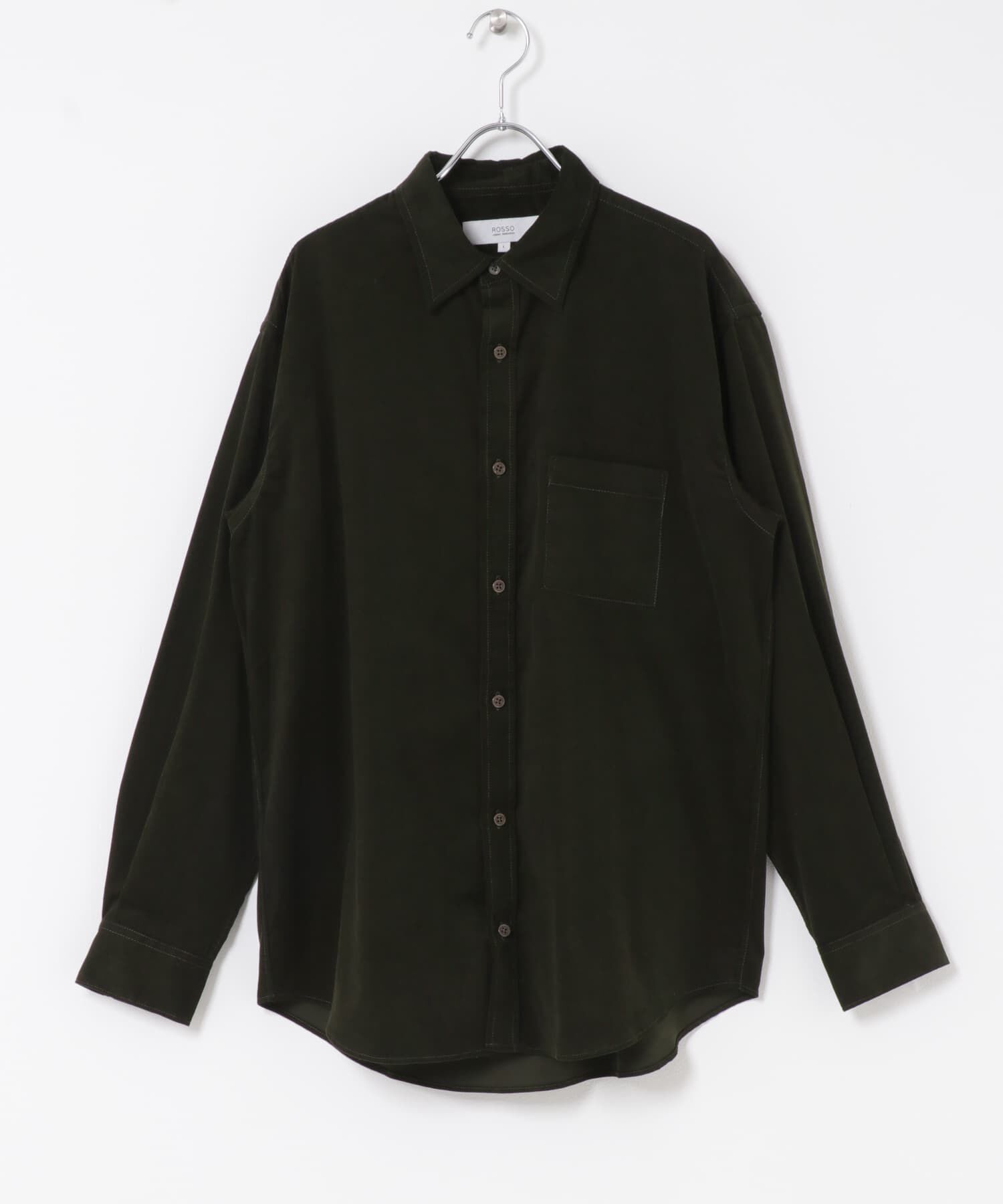 URBAN RESEARCH ROSSO「アーバンリラックスコーデュロイレギュラーシャツ」|シャツ・ブラウス|