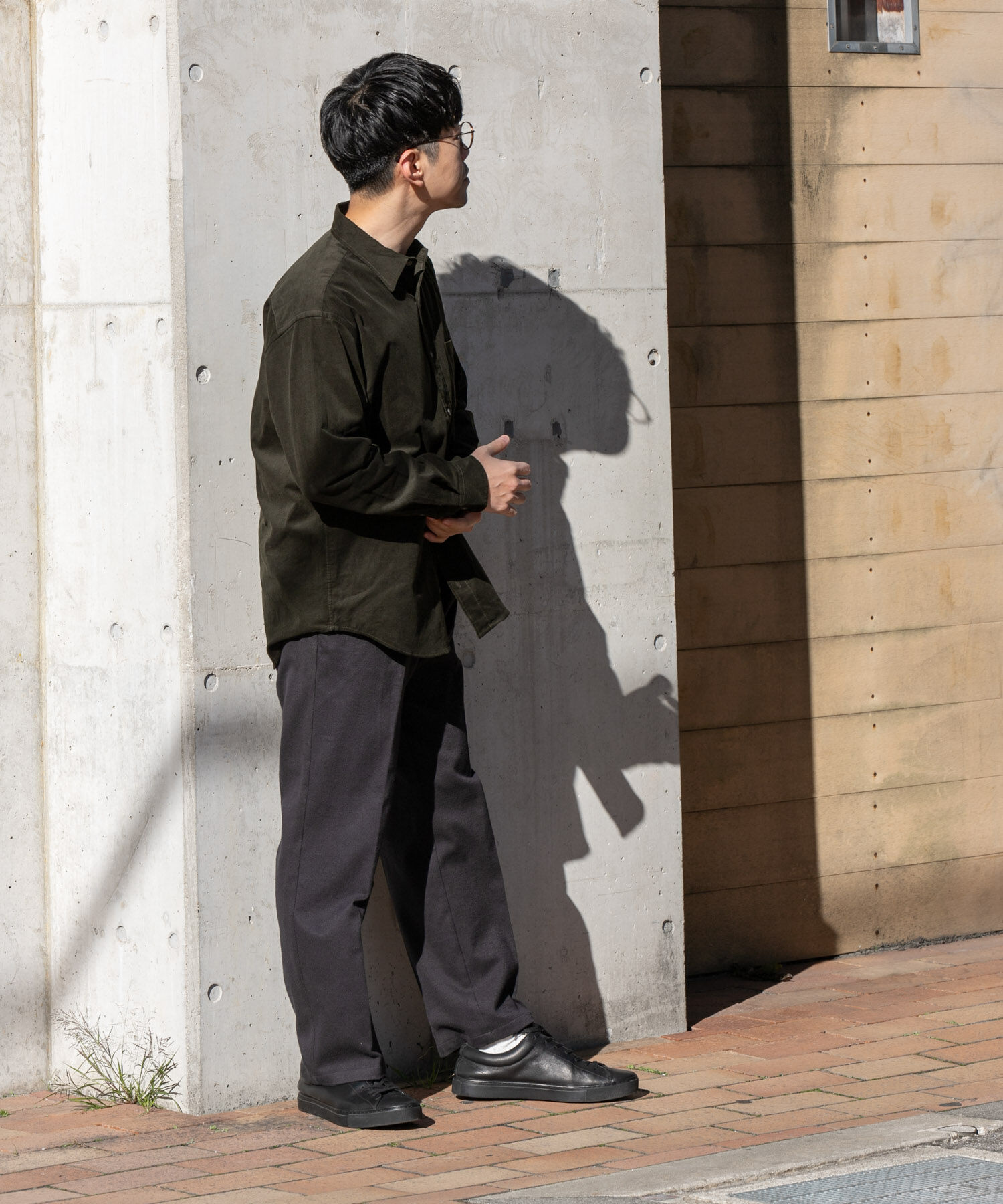 URBAN RESEARCH ROSSO「アーバンリラックスコーデュロイレギュラーシャツ」|シャツ・ブラウス|