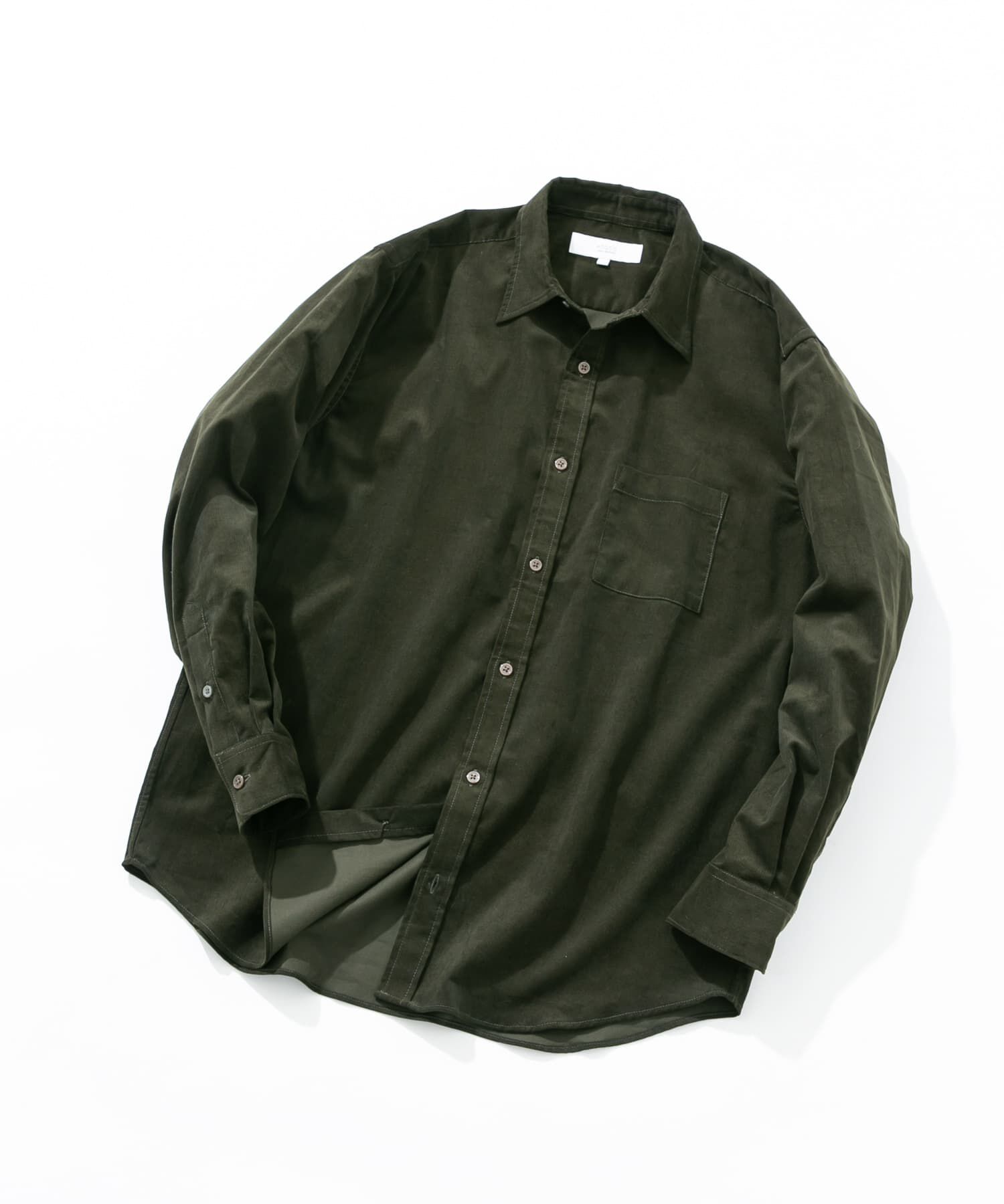 URBAN RESEARCH ROSSO「アーバンリラックスコーデュロイレギュラーシャツ」|シャツ・ブラウス|