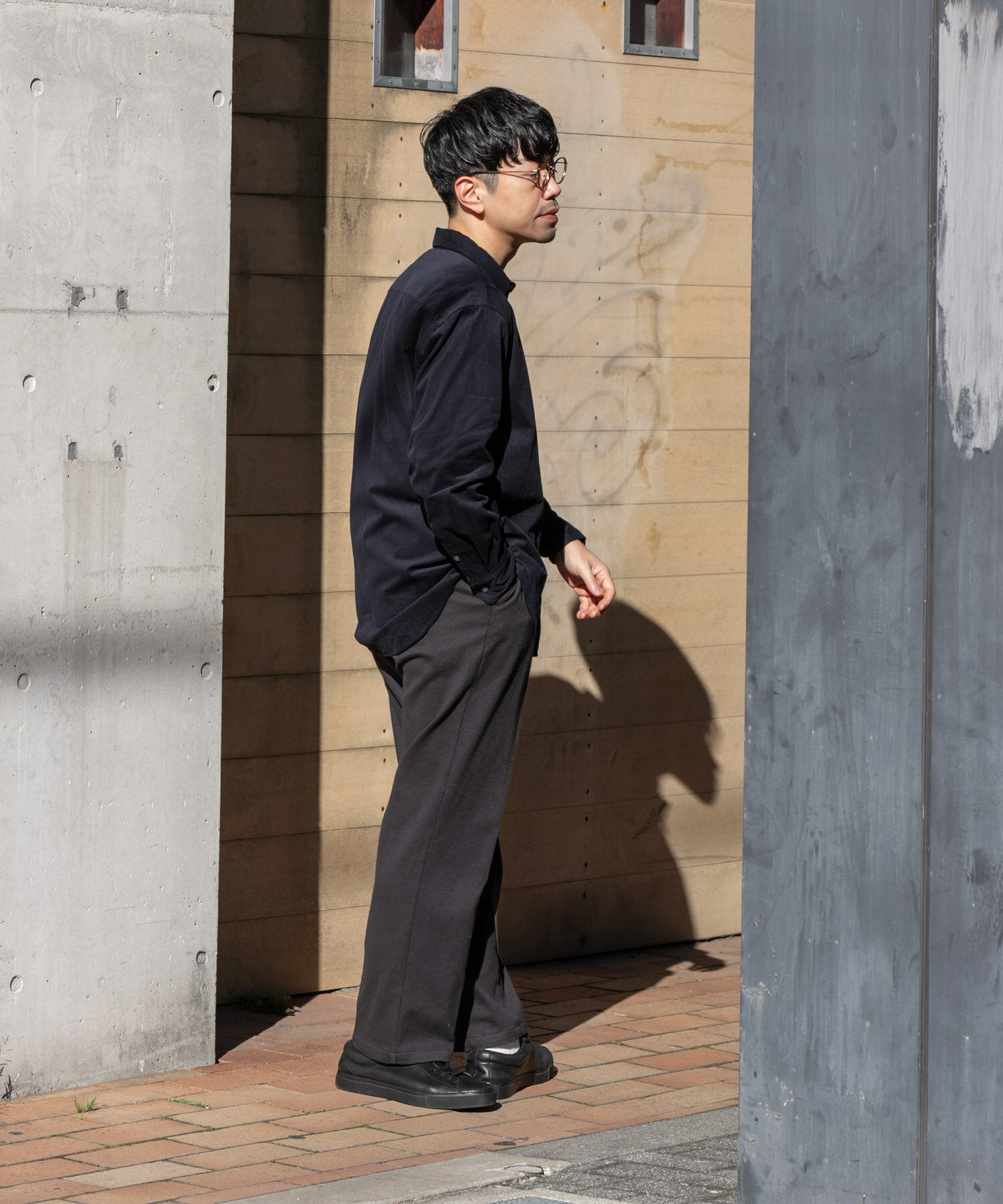 URBAN RESEARCH ROSSO「アーバンリラックスコーデュロイレギュラーシャツ」|シャツ・ブラウス|