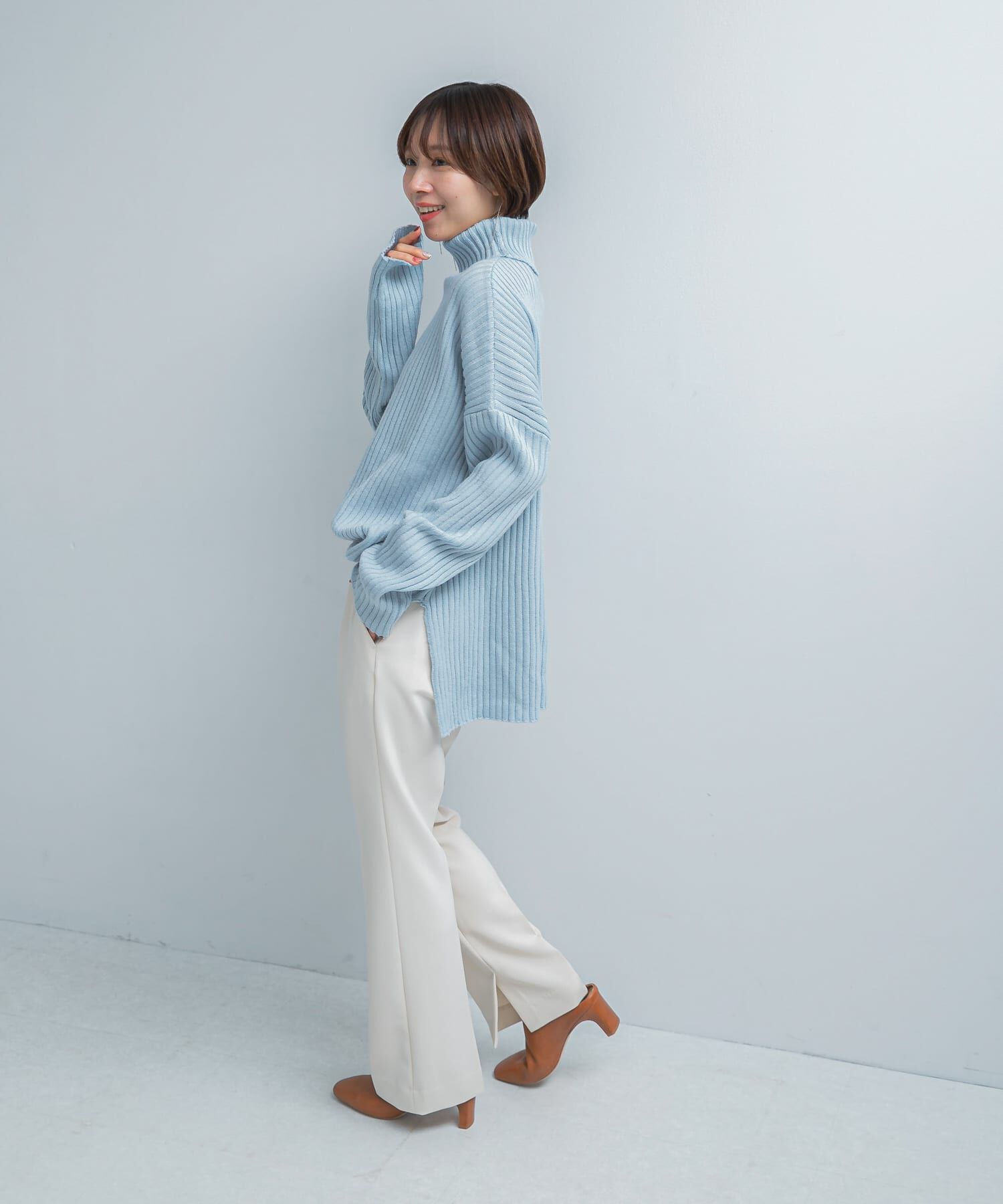 URBAN RESEARCH ROSSO「スリットフレアストレッチパンツ」|その他|