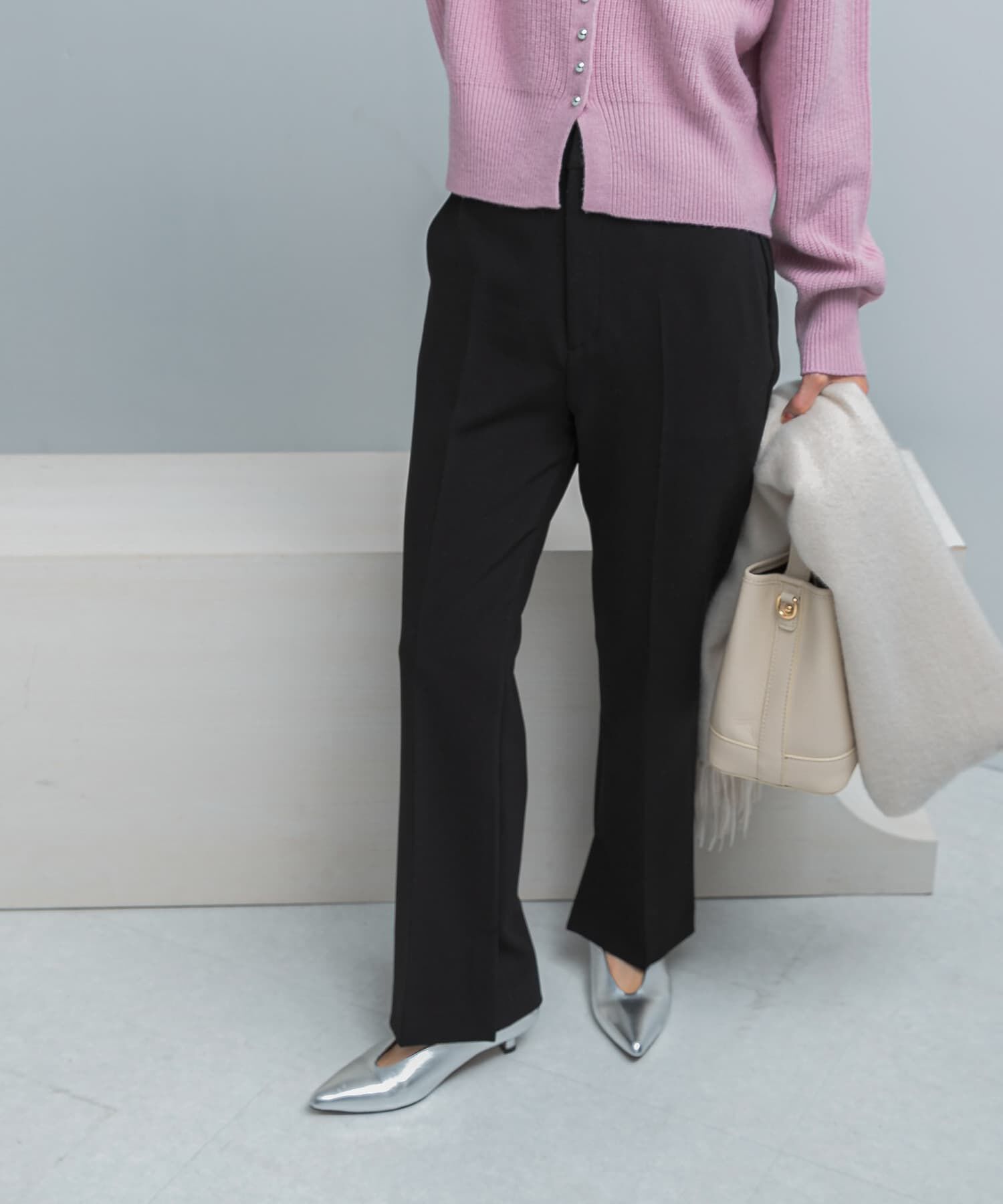 URBAN RESEARCH ROSSO「スリットフレアストレッチパンツ」|その他|