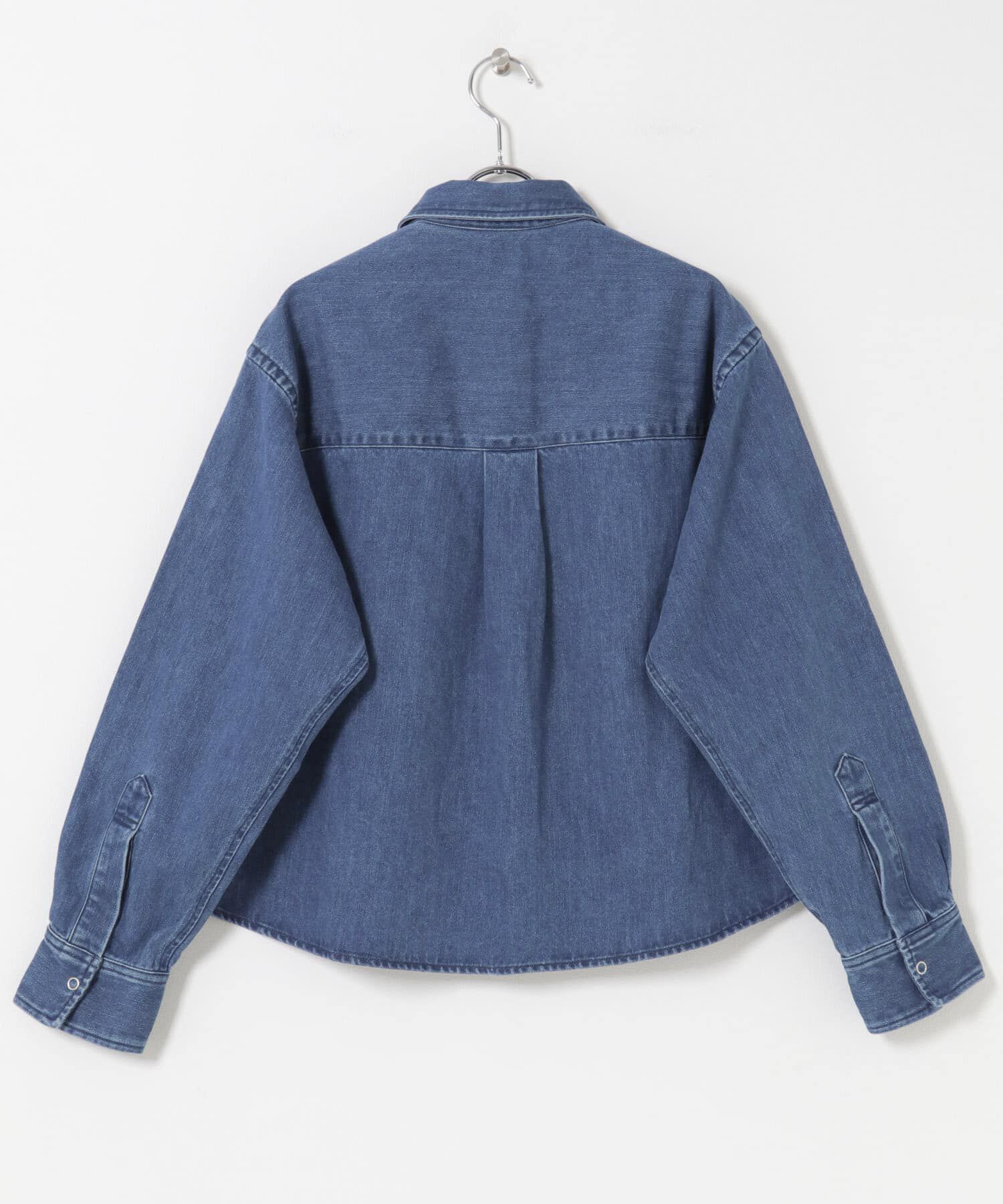 URBAN RESEARCH DOORS「FORK&SPOON　ペーパーブレンドデニムシャツ」|シャツ・ブラウス|