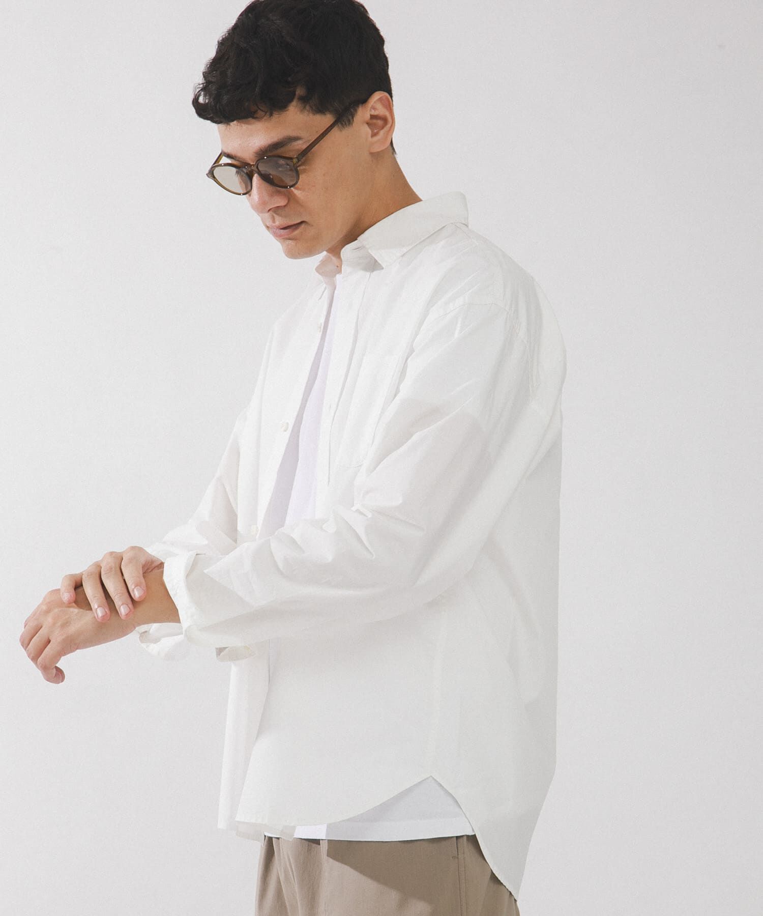 Sonny Label 「高密度タイプライターレギュラーシャツ」|シャツ・ブラウス|