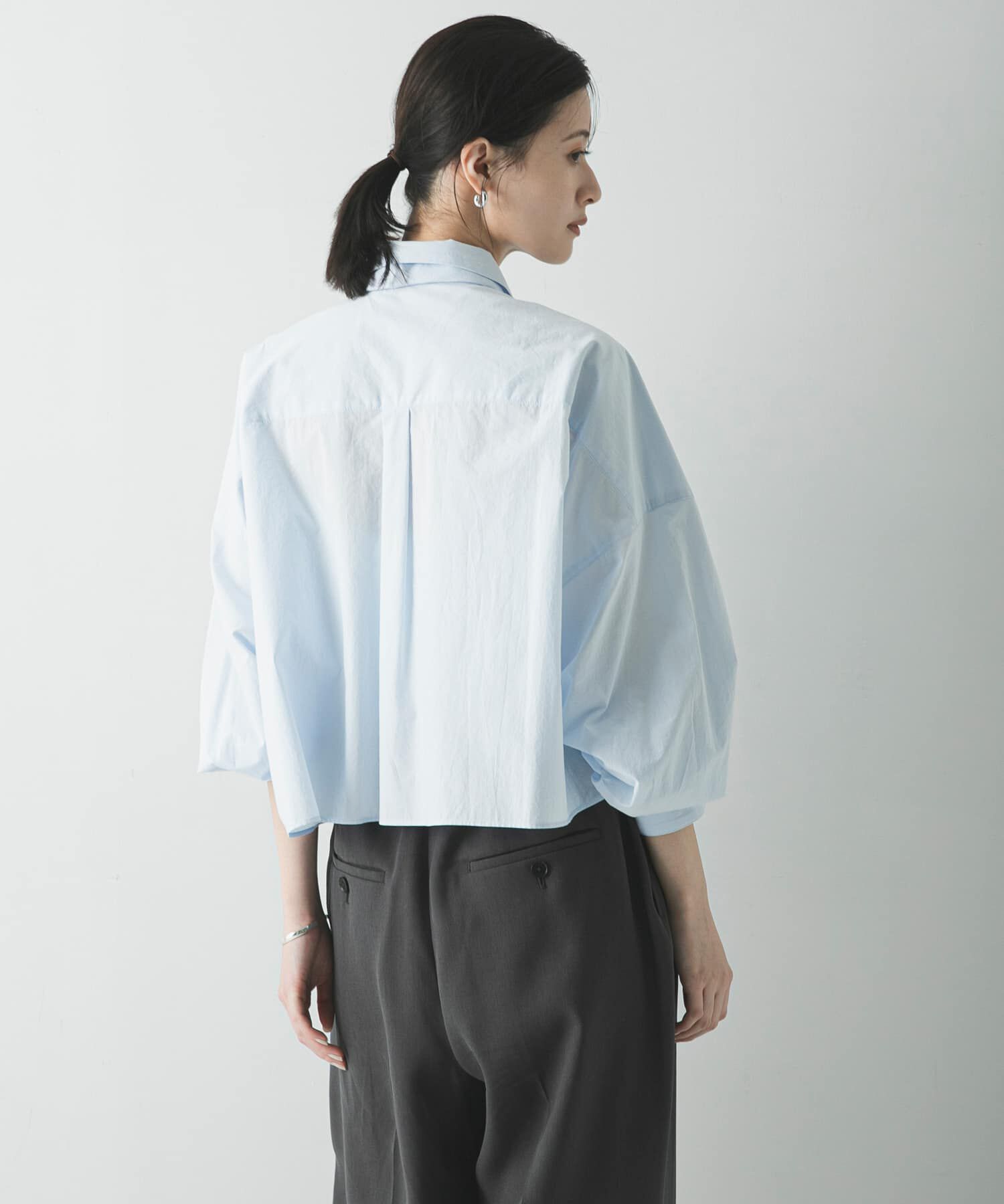 URBAN RESEARCH「スカーフ付きワイドショートシャツ」|シャツ・ブラウス|