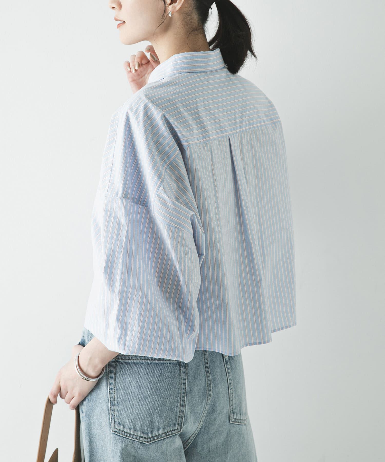 URBAN RESEARCH「スカーフ付きワイドショートシャツ」|シャツ・ブラウス|