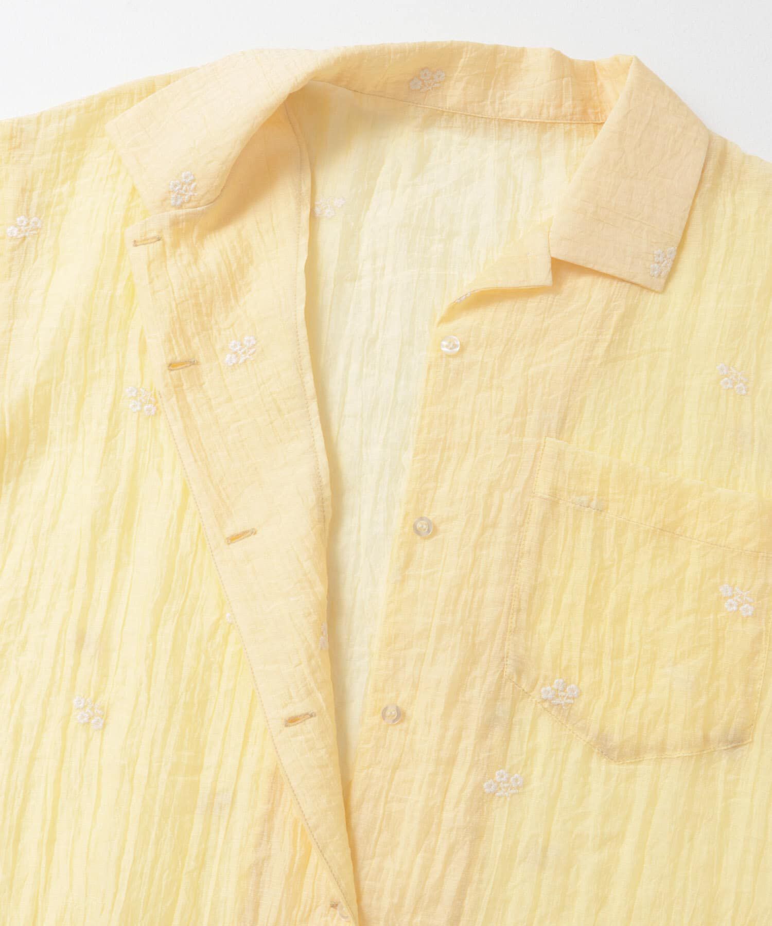  「エンブロイダリーシアーシャツ」|シャツ・ブラウス|