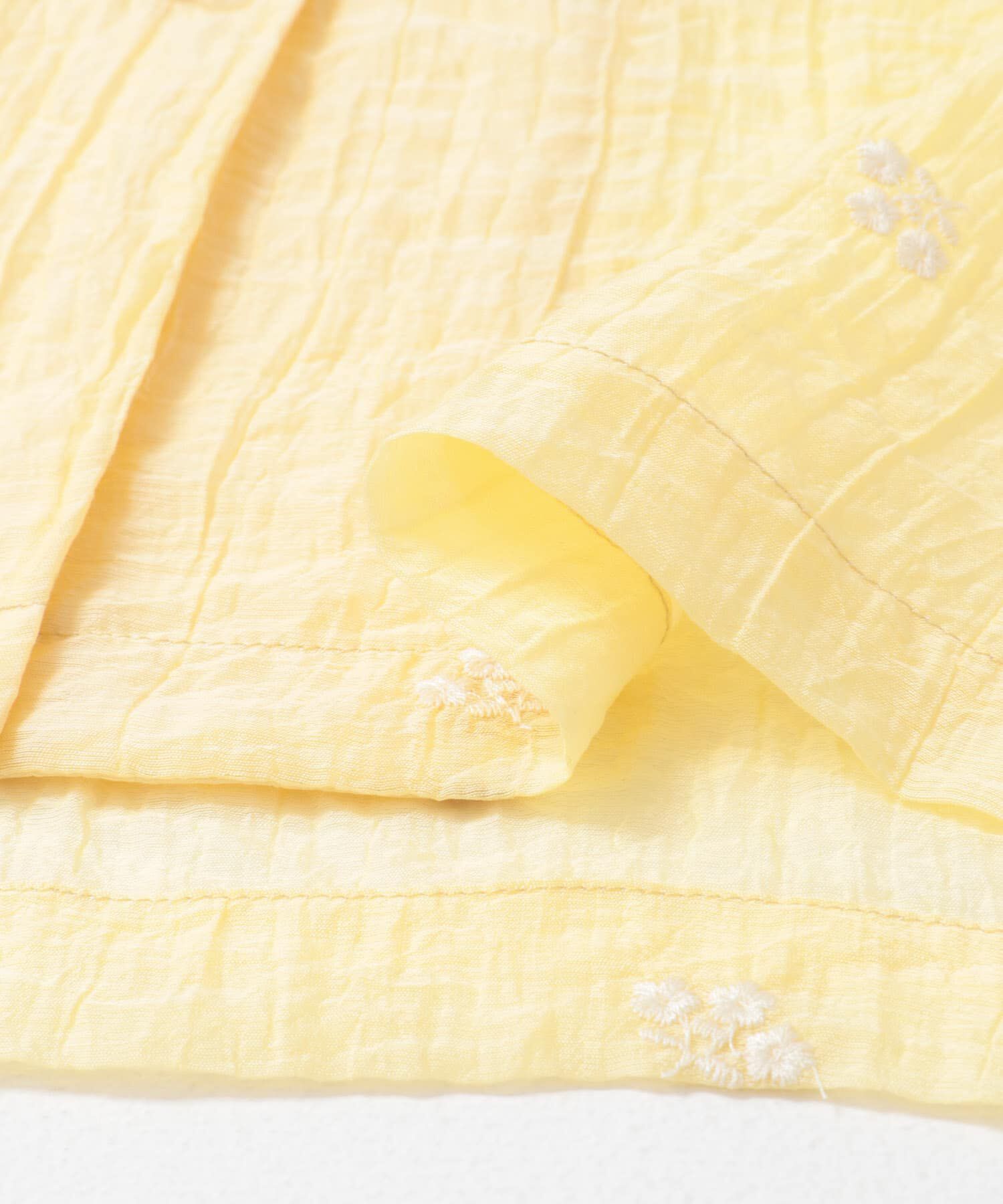  「エンブロイダリーシアーシャツ」|シャツ・ブラウス|