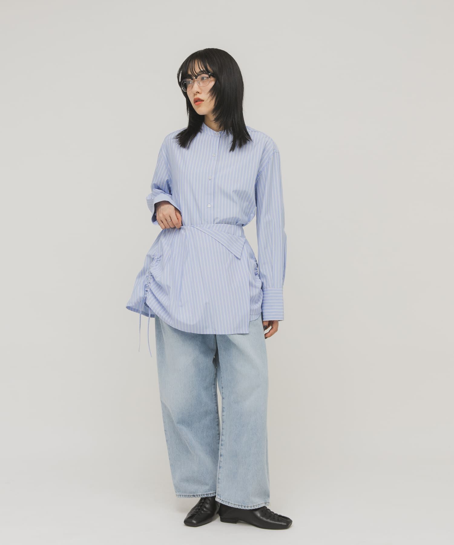  「スカートビスチェSETシャツ」|シャツ・ブラウス|