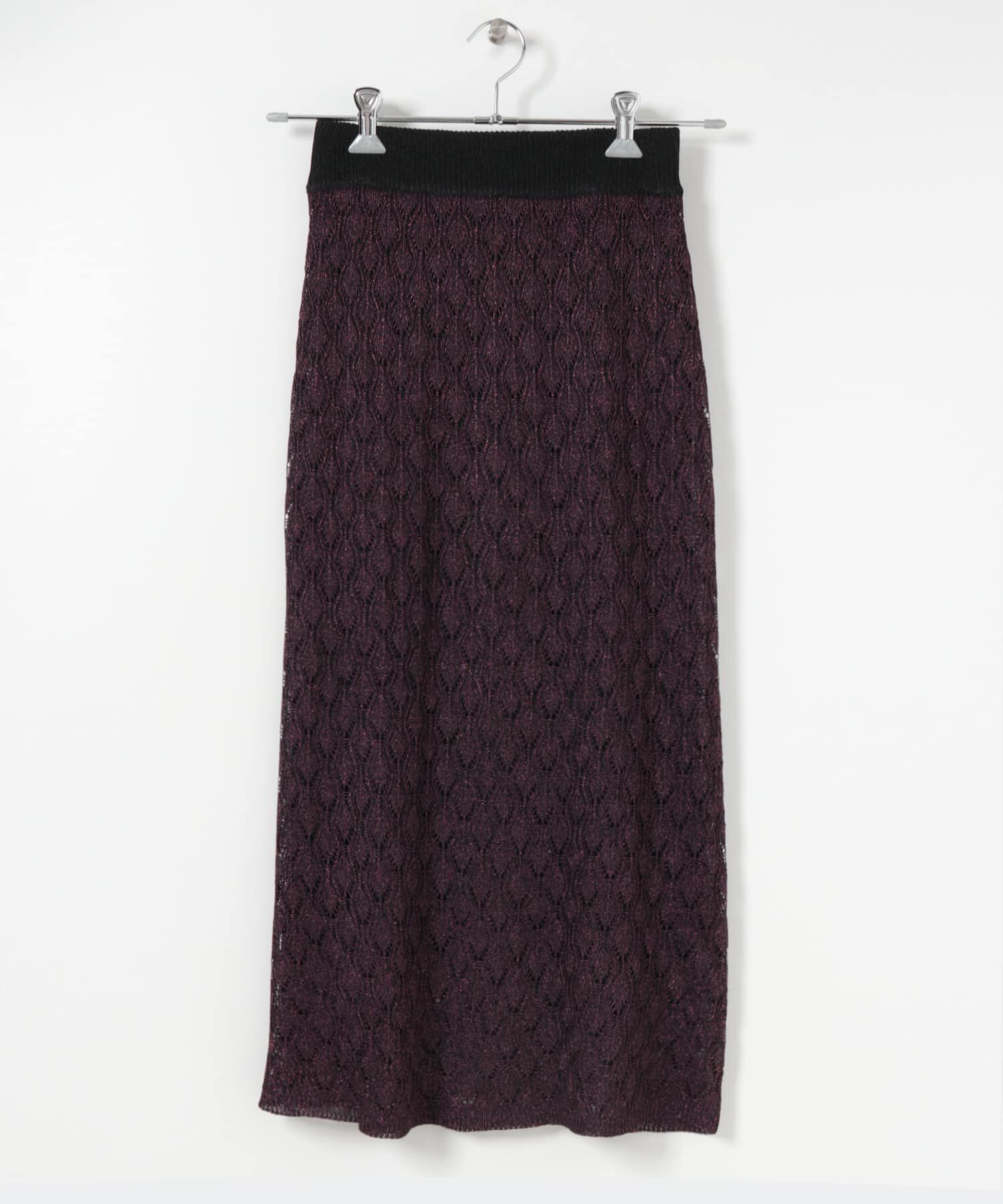 SENSE OF PLACE by URBAN RESEARCH「スカシアミメランジロングスカート」|スカート|