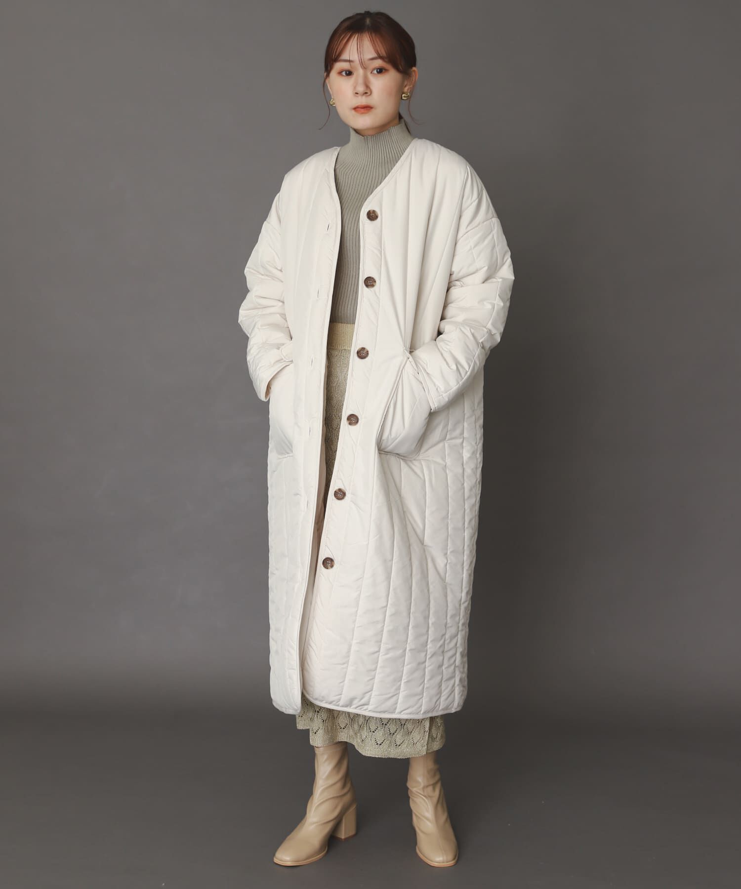 SENSE OF PLACE by URBAN RESEARCH「スカシアミメランジロングスカート」|スカート|