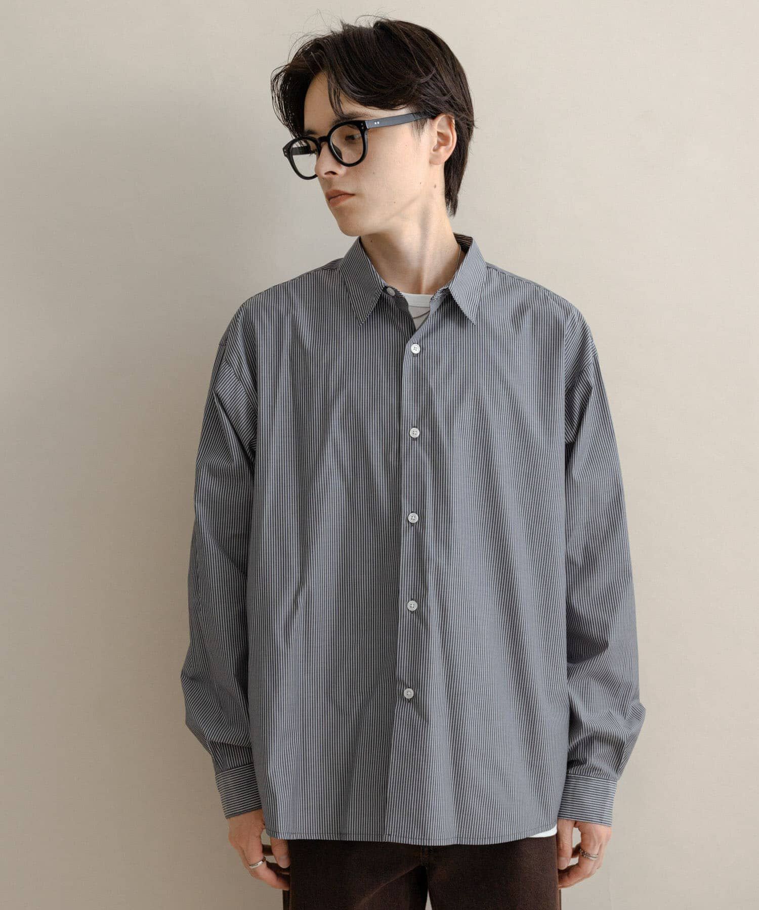 SENSE OF PLACE by URBAN RESEARCH「『WEB/一部店舗限定』コンフォートレギュラーカラーシャツ」|シャツ・ブラウス|