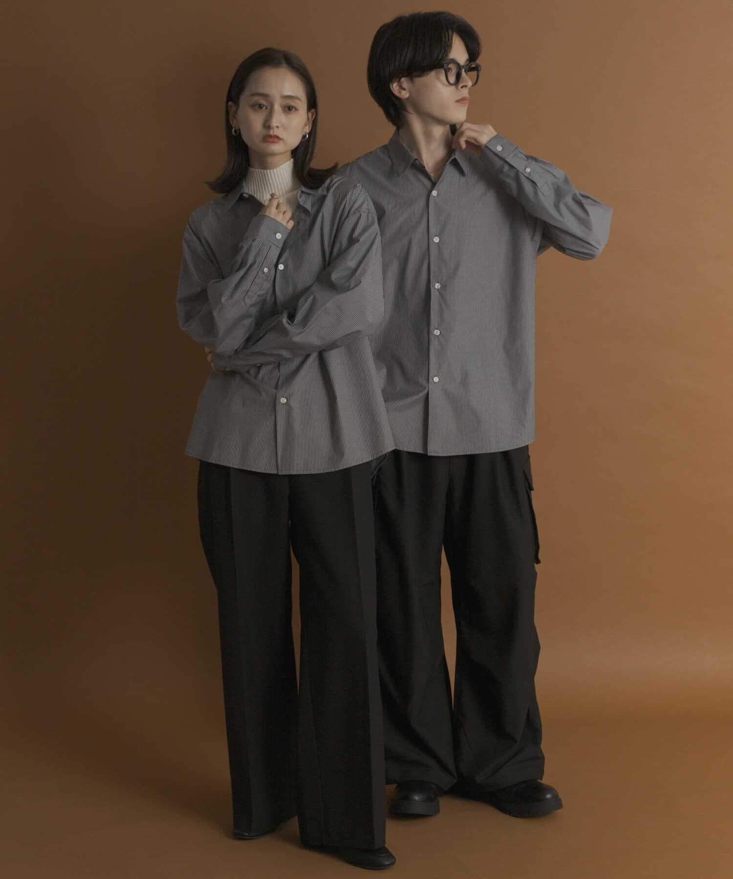 SENSE OF PLACE by URBAN RESEARCH「『WEB/一部店舗限定』コンフォートレギュラーカラーシャツ」|シャツ・ブラウス|