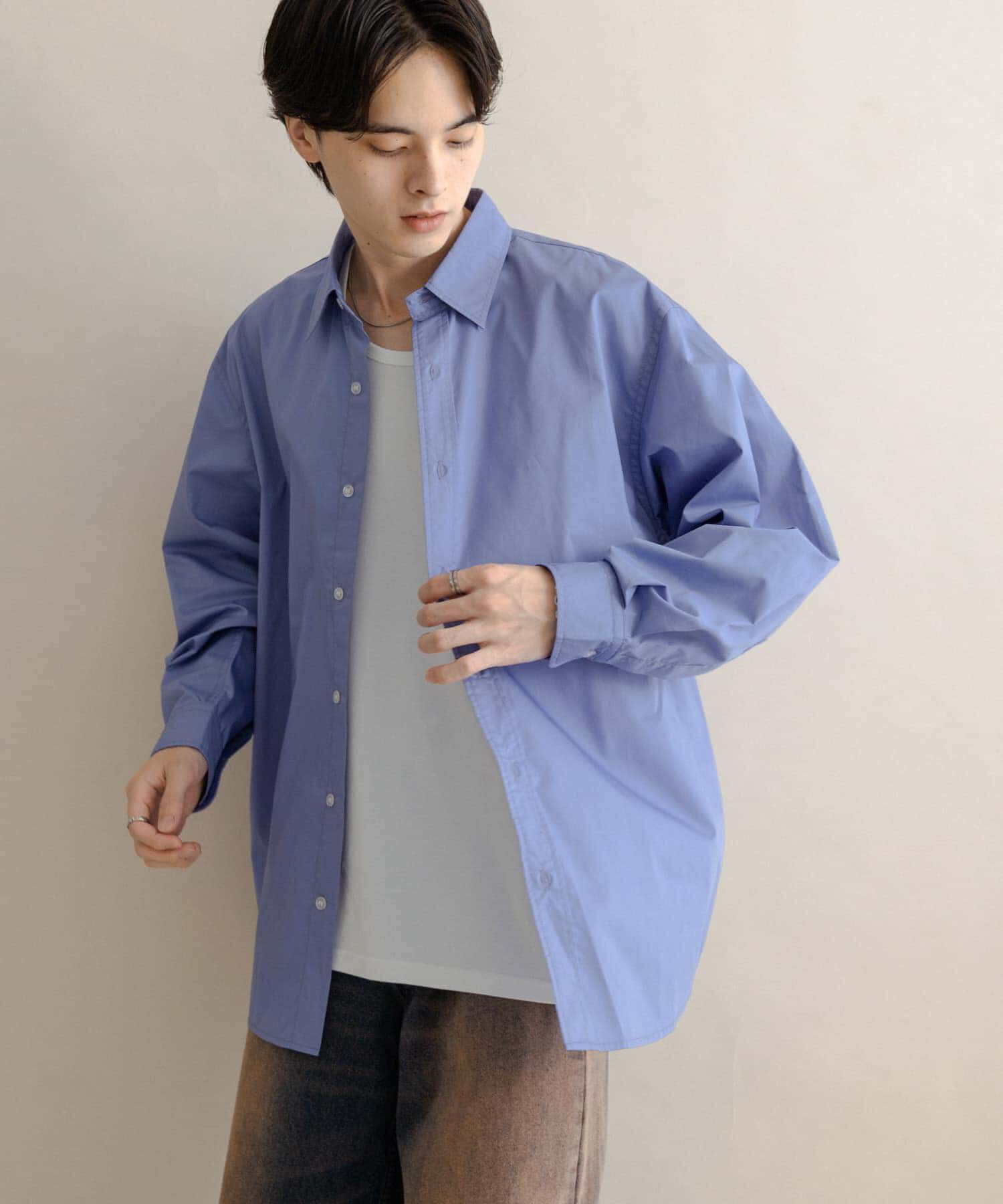 SENSE OF PLACE by URBAN RESEARCH「『WEB/一部店舗限定』コンフォートレギュラーカラーシャツ」|シャツ・ブラウス|