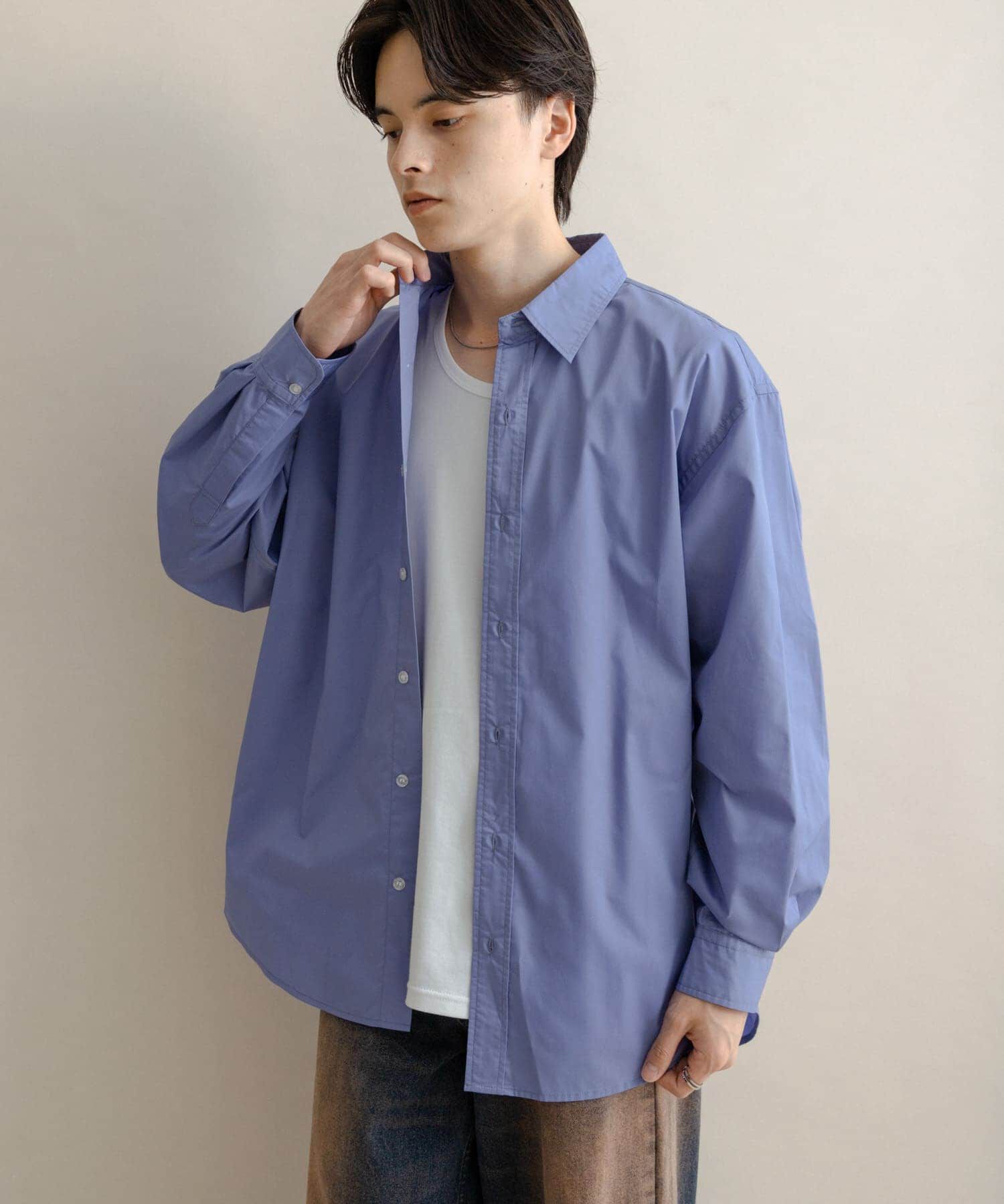 SENSE OF PLACE by URBAN RESEARCH「『WEB/一部店舗限定』コンフォートレギュラーカラーシャツ」|シャツ・ブラウス|