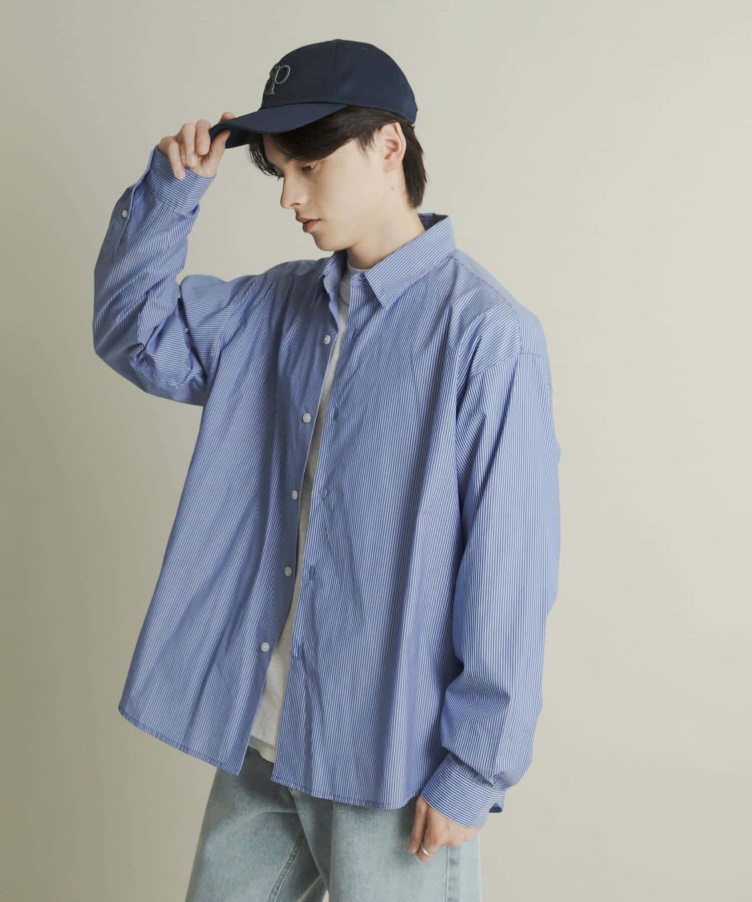 SENSE OF PLACE by URBAN RESEARCH「『WEB/一部店舗限定』コンフォートレギュラーカラーシャツ」|シャツ・ブラウス|