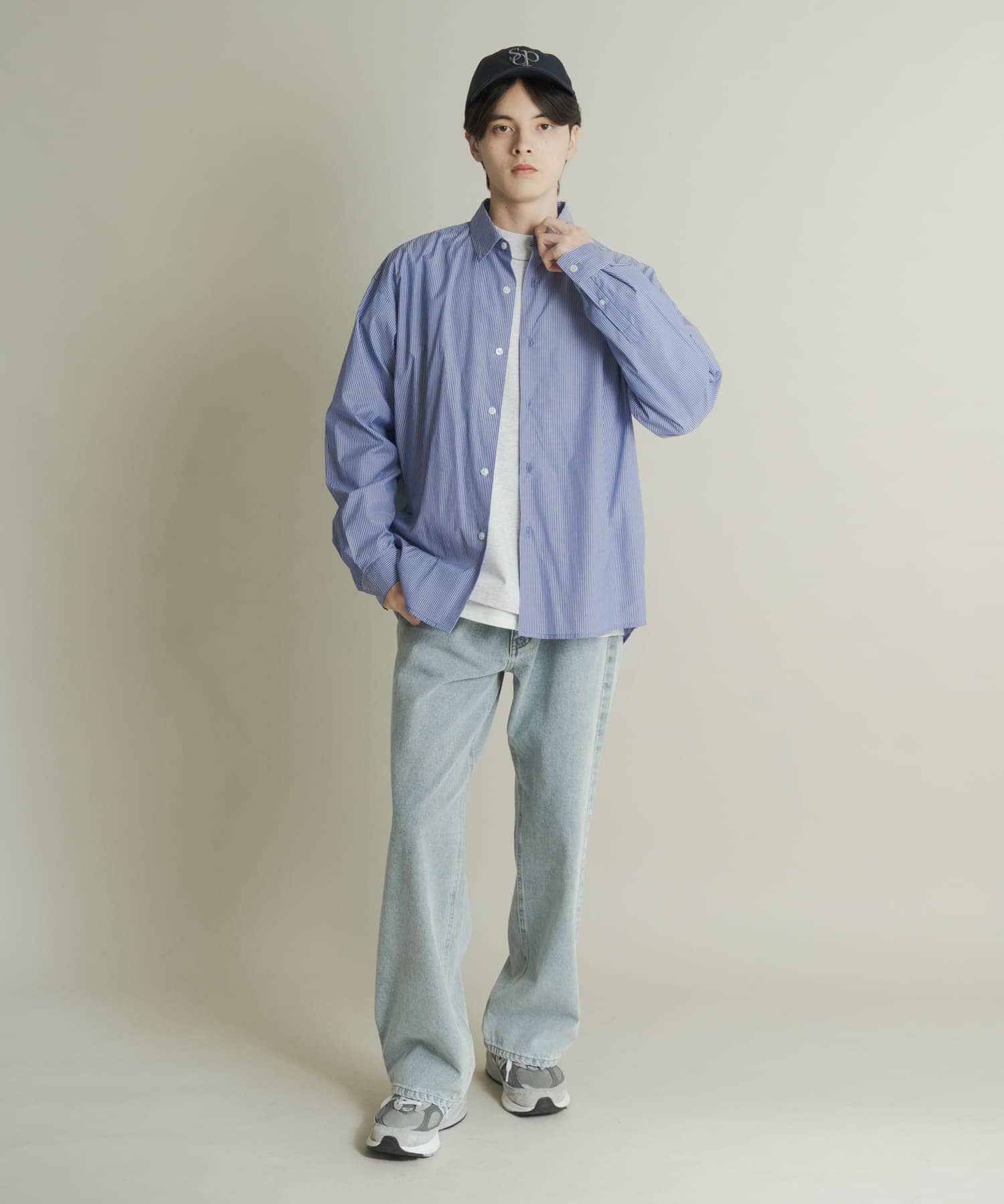 SENSE OF PLACE by URBAN RESEARCH「『WEB/一部店舗限定』コンフォートレギュラーカラーシャツ」|シャツ・ブラウス|