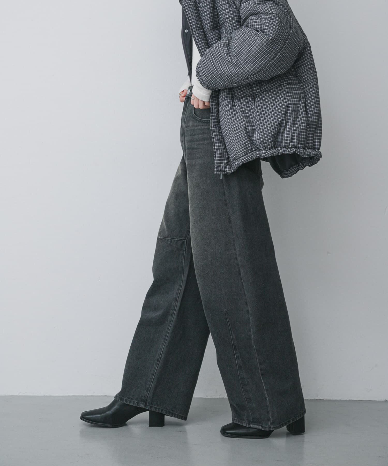 SENSE OF PLACE by URBAN RESEARCH「カーブデニム」|デニム|グレー