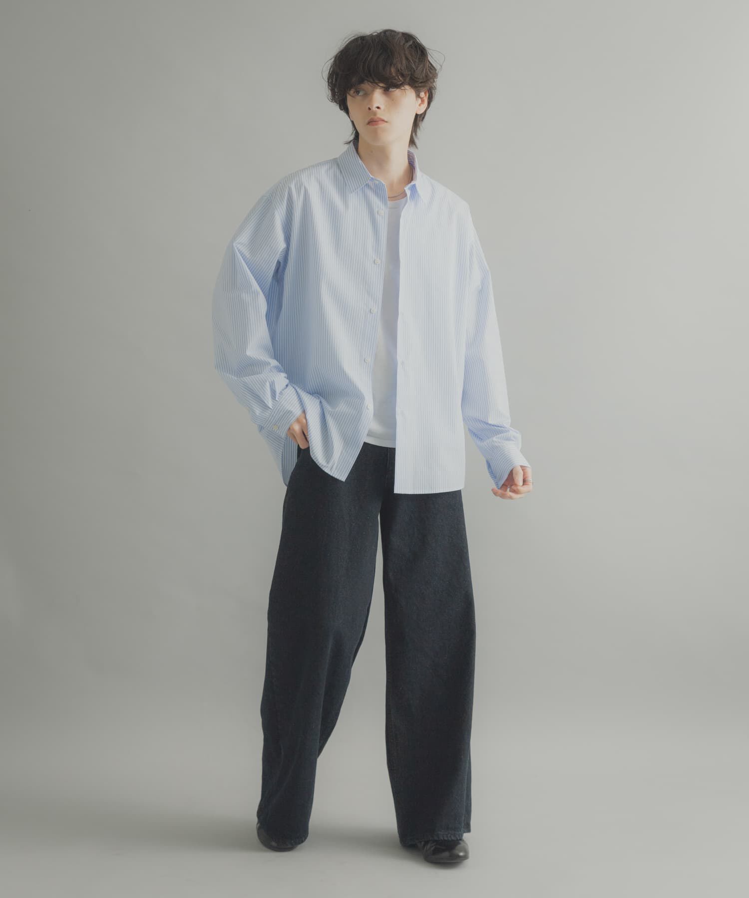 SENSE OF PLACE by URBAN RESEARCH「『ﾕﾆｾｯｸｽ』『ｲｰｼﾞｰｹｱ/速乾/接触冷感』ｺﾝﾌｫｰﾄﾚｷﾞ  」|シャツ・ブラウス|