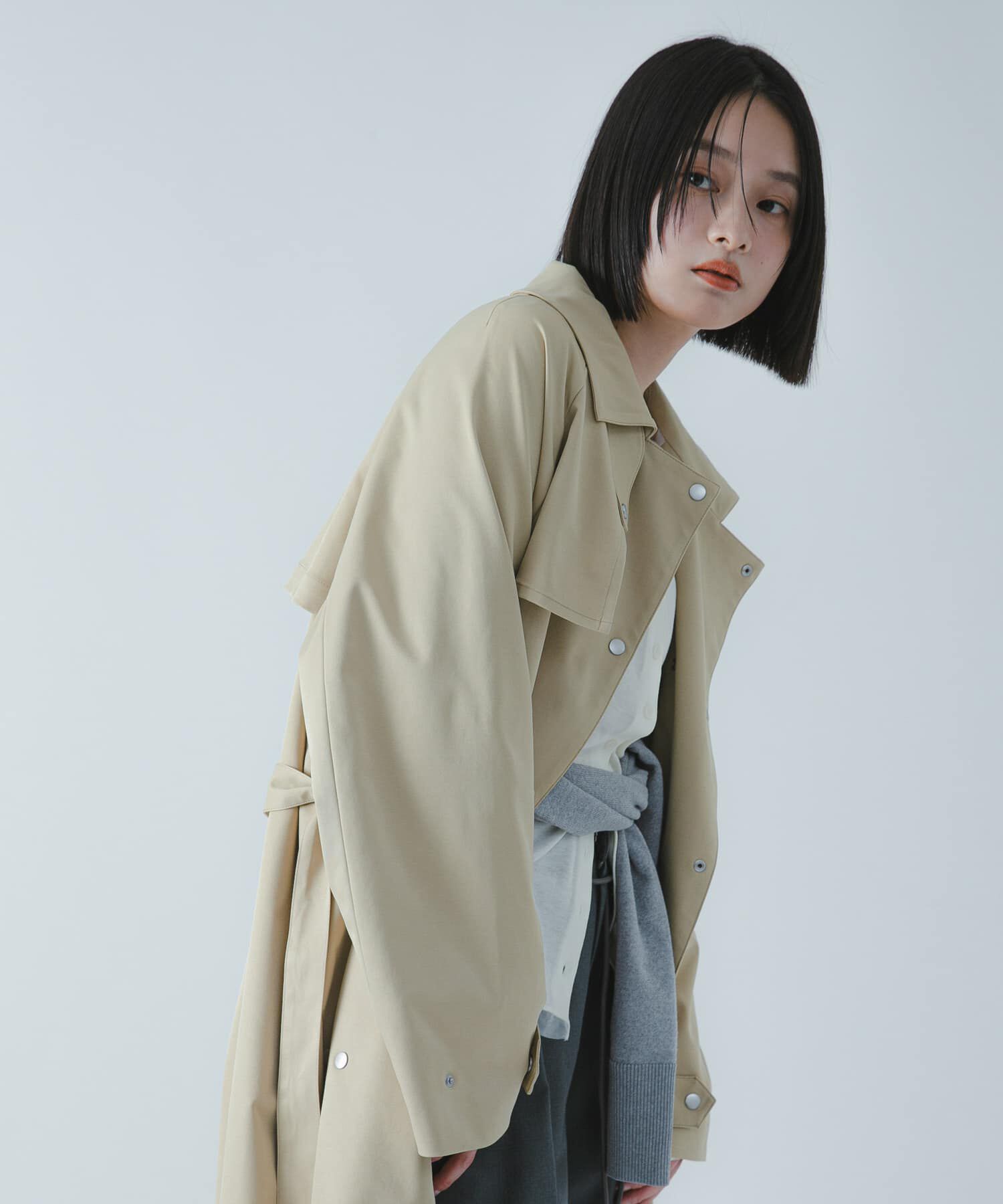 SENSE OF PLACE by URBAN RESEARCH「『撥水/防花粉』SKINProofトレンチコート」|トレンチコート|