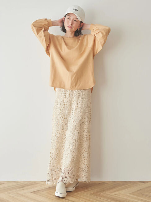 AMERICAN HOLIC「ボリュームスリーブカットプルオーバー」|Tシャツ・カットソー|