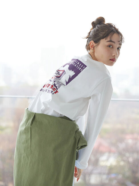  「Cityプリントカットプルオーバー」|Tシャツ・カットソー|