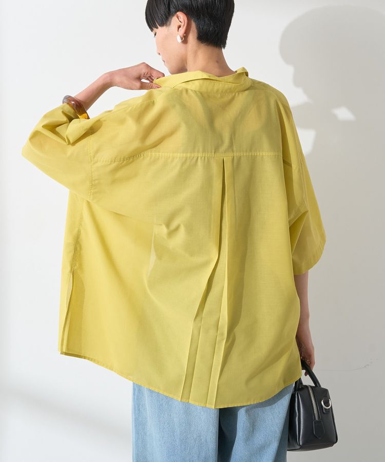 AMERICAN HOLIC「イージーケア+接触冷感Wポケットオーバーシャツ」|シャツ・ブラウス|