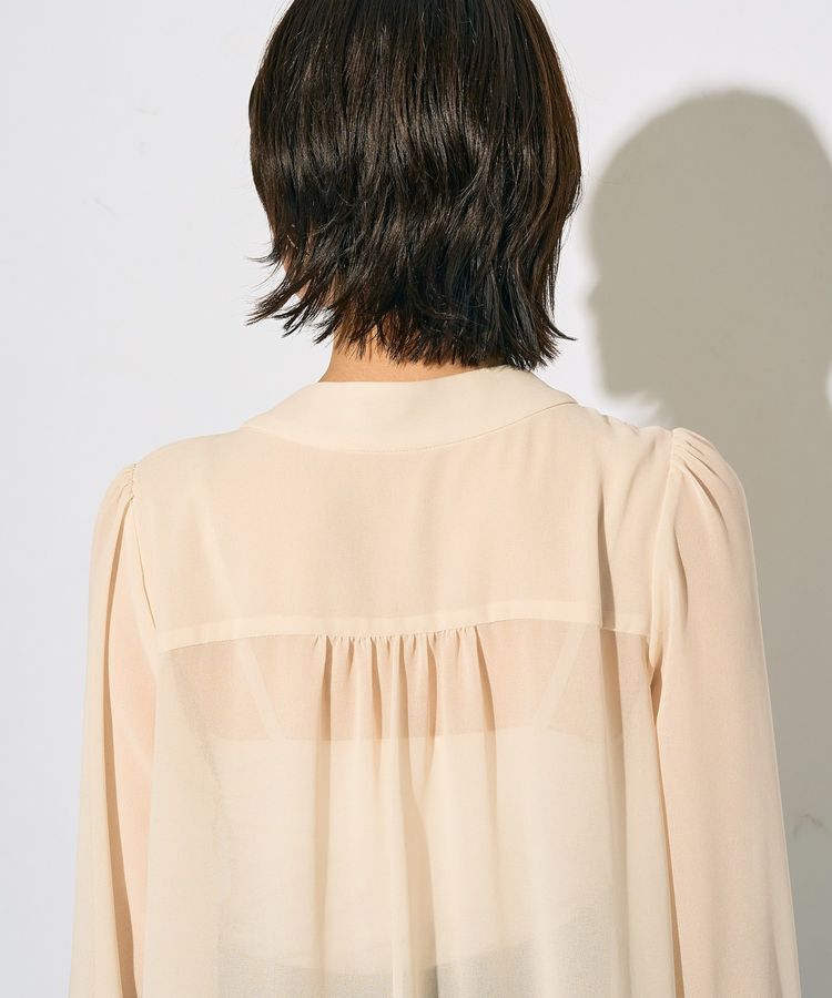 YECCA VECCA「【archive】フリルボウタイブラウス」|シャツ・ブラウス|