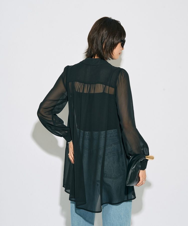 YECCA VECCA「【archive】フリルボウタイブラウス」|シャツ・ブラウス|