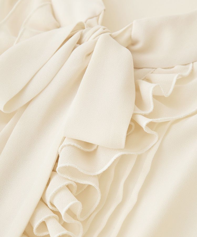 YECCA VECCA「【archive】フリルボウタイブラウス」|シャツ・ブラウス|