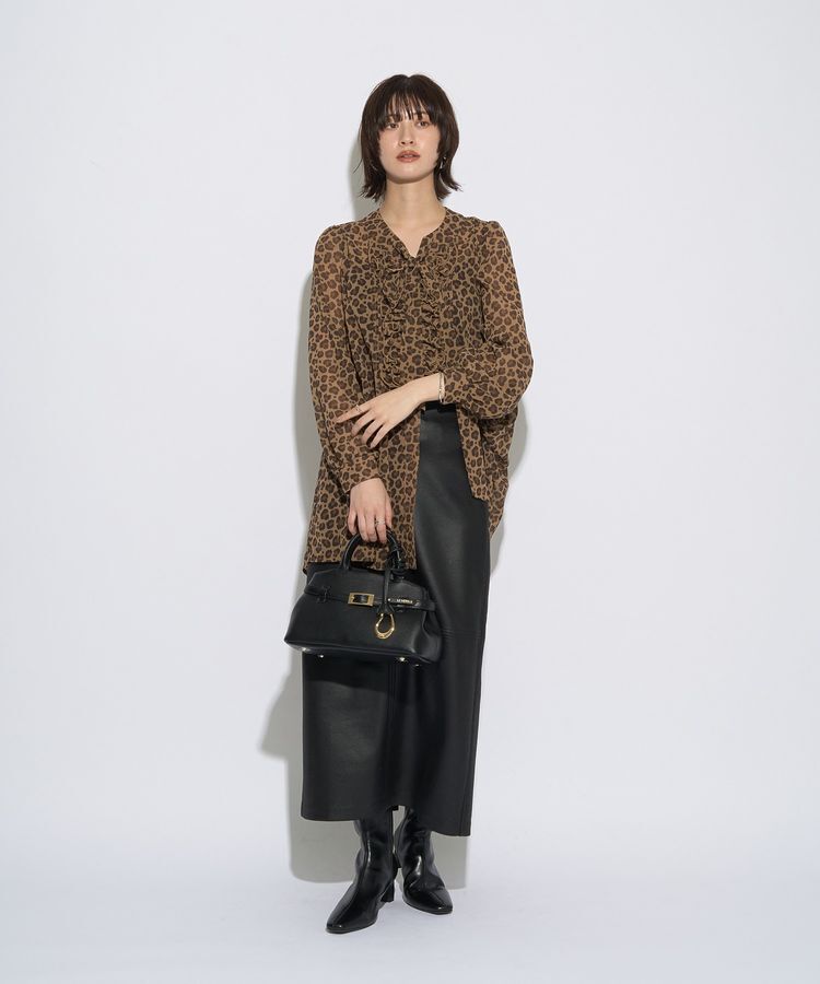 YECCA VECCA「【archive】フリルボウタイブラウス」|シャツ・ブラウス|