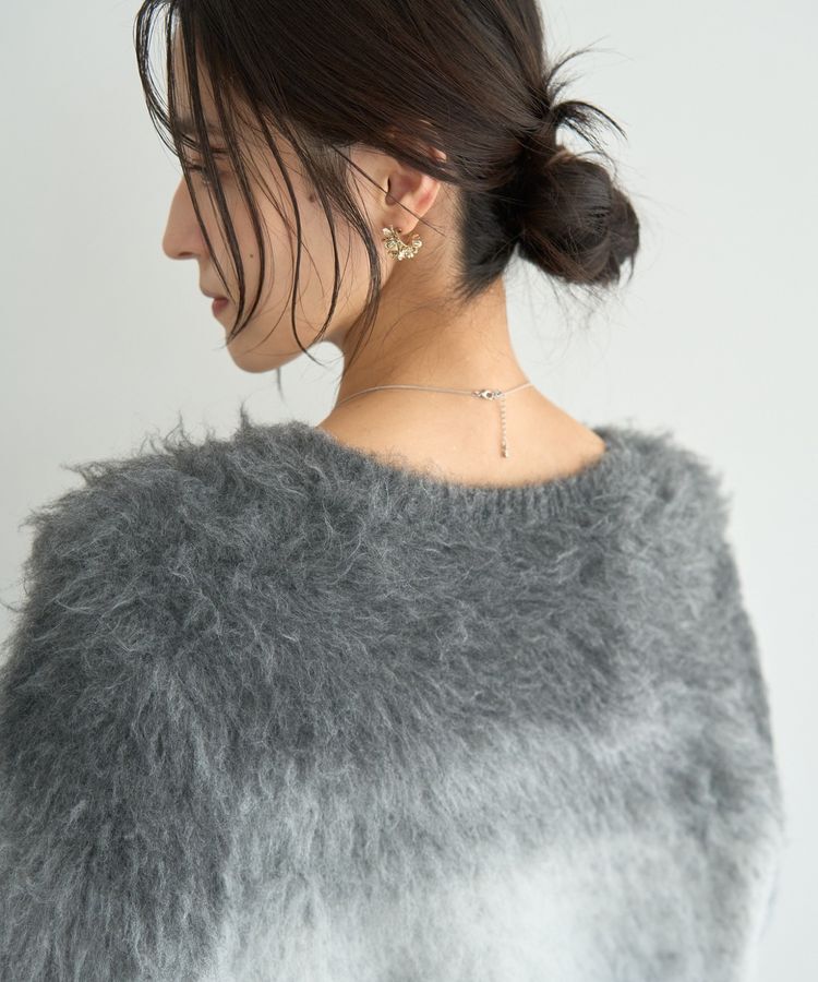 YECCA VECCA「グラデーションシャギーニット」|ニット・セーター|