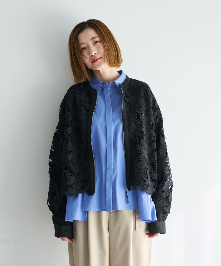 YECCA VECCA「ペプラムギャザーシャツ」|シャツ・ブラウス|