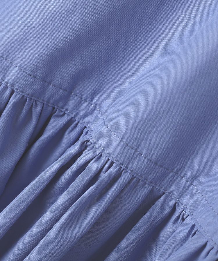 YECCA VECCA「ペプラムギャザーシャツ」|シャツ・ブラウス|