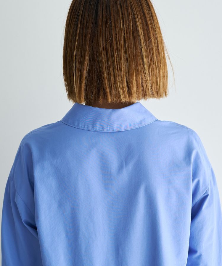 YECCA VECCA「ペプラムギャザーシャツ」|シャツ・ブラウス|