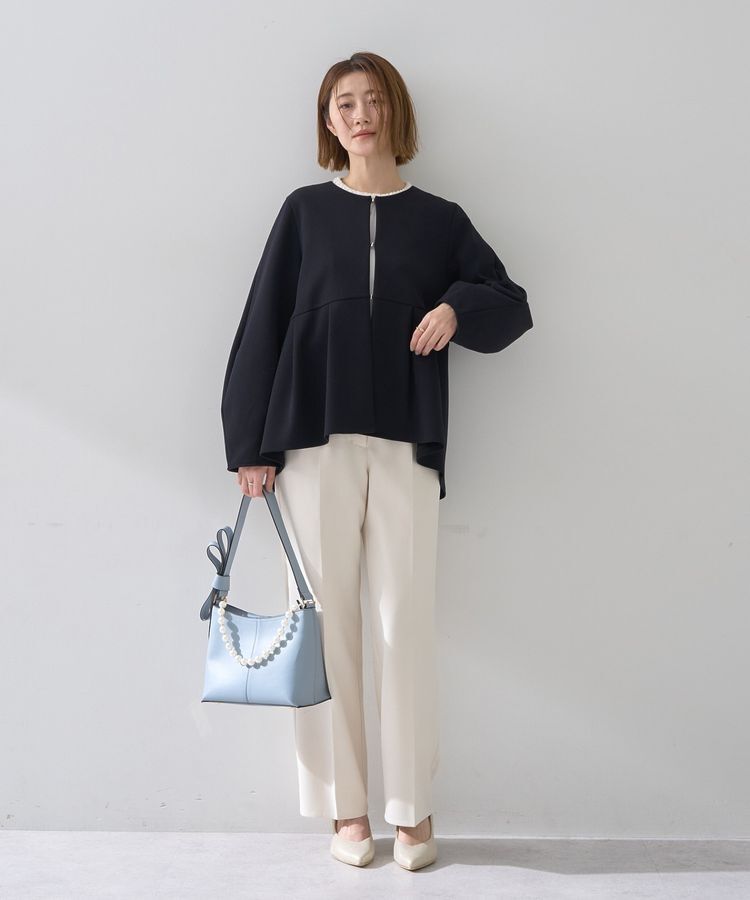 YECCA VECCA「ブレードトリミングブラウス」|シャツ・ブラウス|